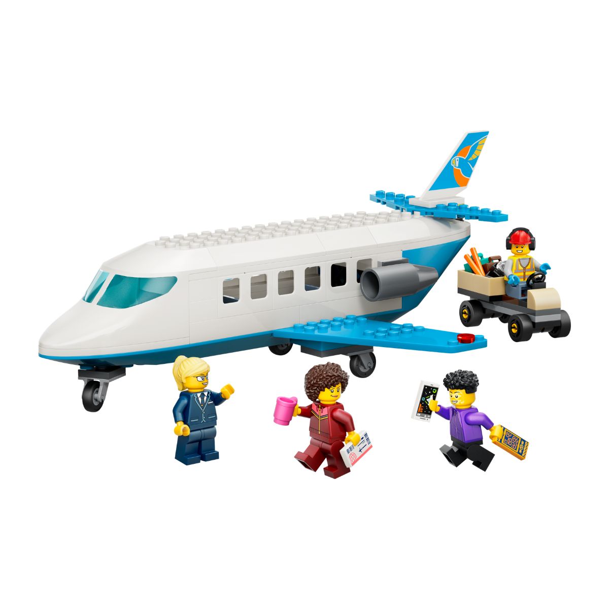Đồ Chơi Lắp Ráp Máy Bay Chở Khách LEGO CITY 60492 (118 chi tiết)