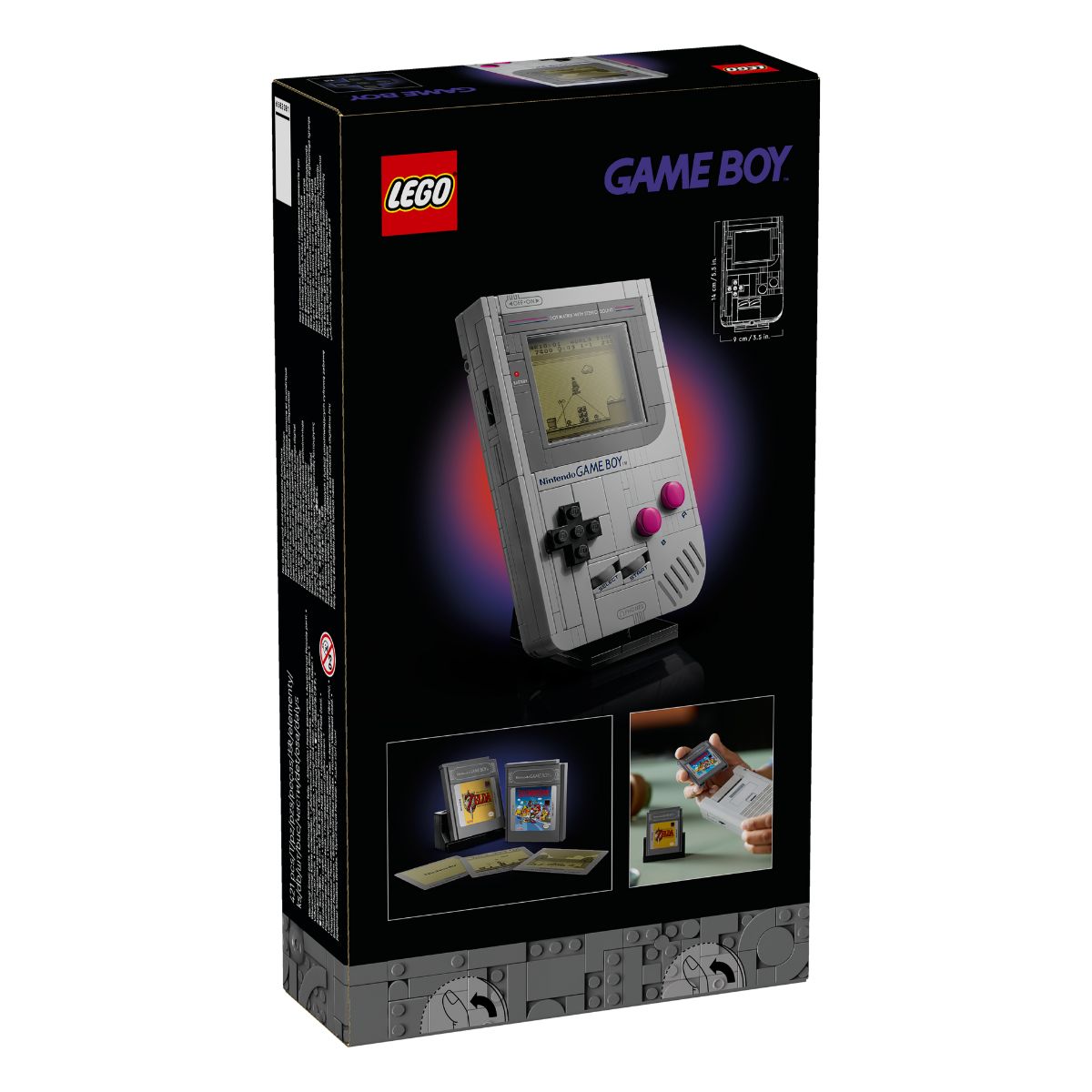 Đồ Chơi Lắp Ráp Máy Chơi Game Boy LEGO SUPER MARIO 72046 (421 chi tiết)