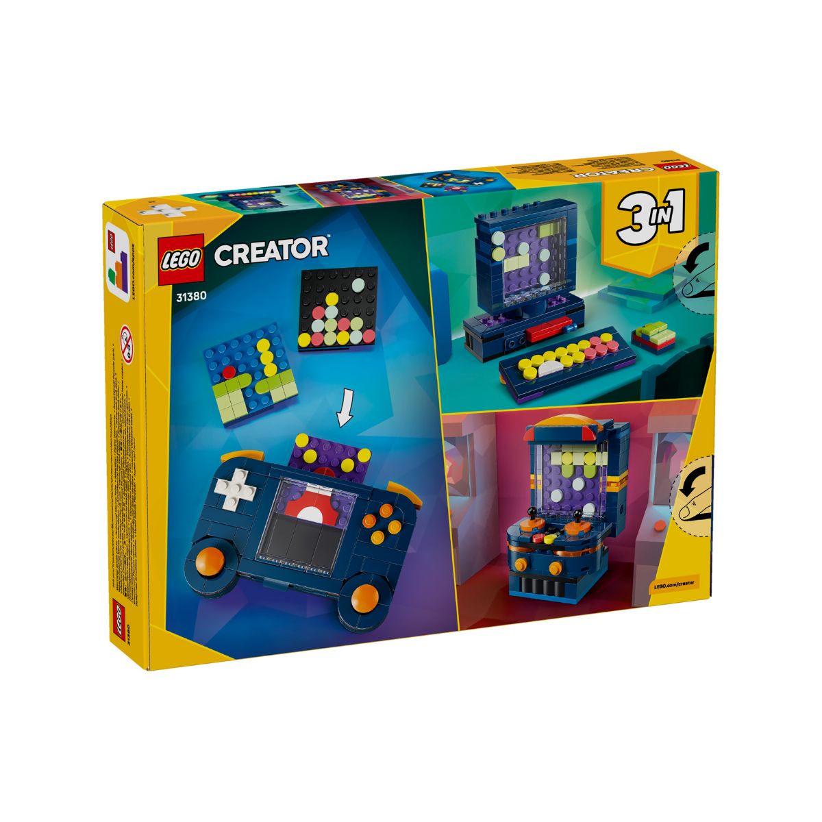 Đồ Chơi Lắp Ráp Máy Chơi Game Cổ Điển LEGO CREATOR 31380