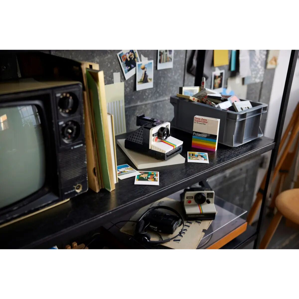 Đồ Chơi Lắp Ráp Máy Chụp Hình Polaroid OneStep SX-70 LEGO IDEAS 21345