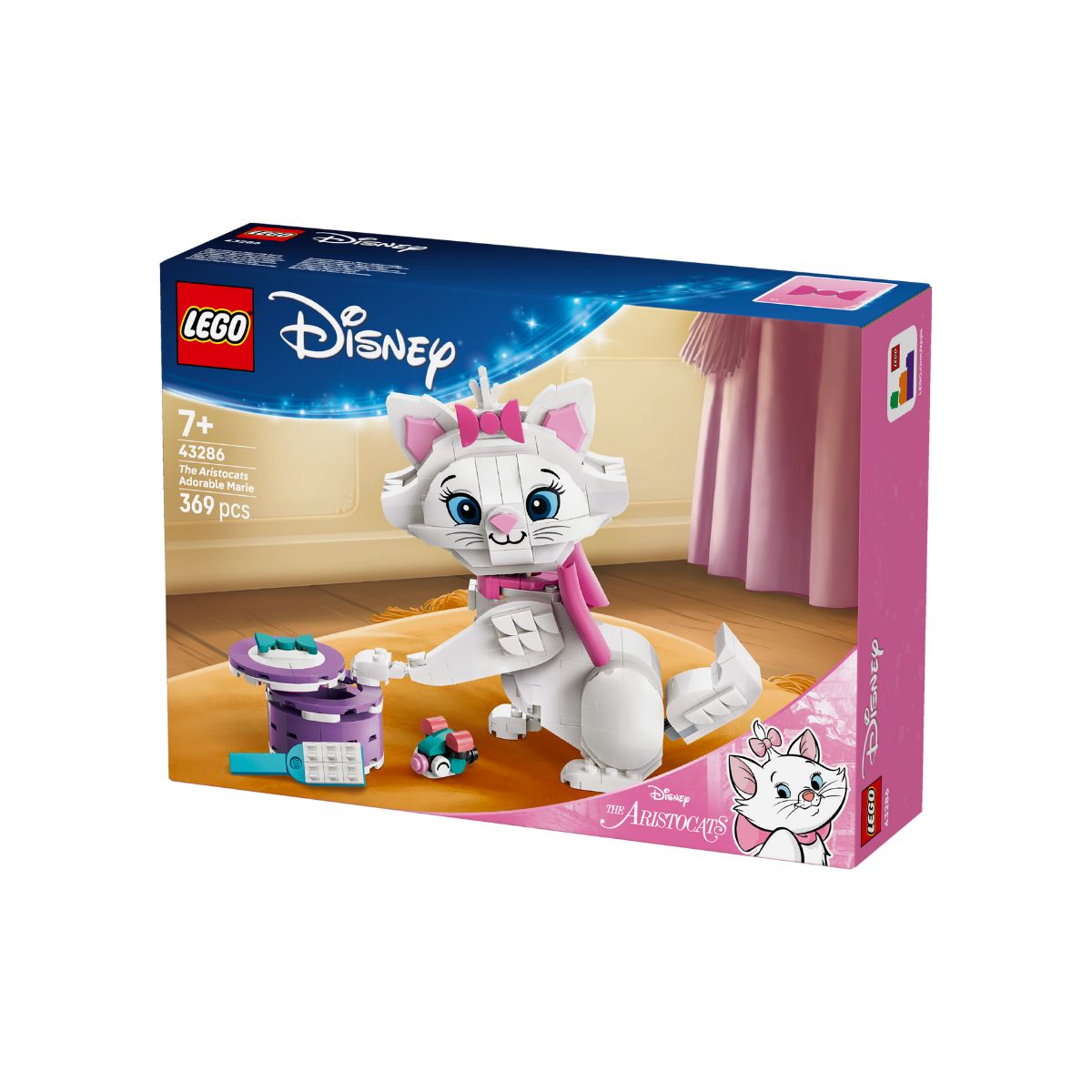 Đồ Chơi Lắp Ráp Mèo Quý Tộc Marie Đáng Yêu LEGO DISNEY PRINCESS 43286 (369 chi tiết)
