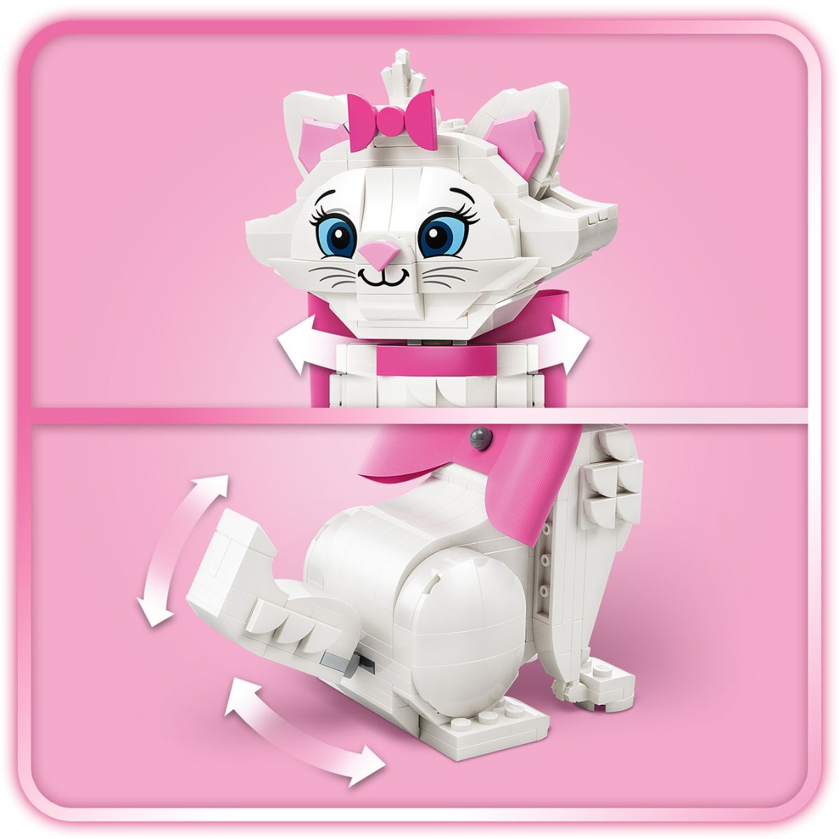 Đồ Chơi Lắp Ráp Mèo Quý Tộc Marie Đáng Yêu LEGO DISNEY PRINCESS 43286 (369 chi tiết)