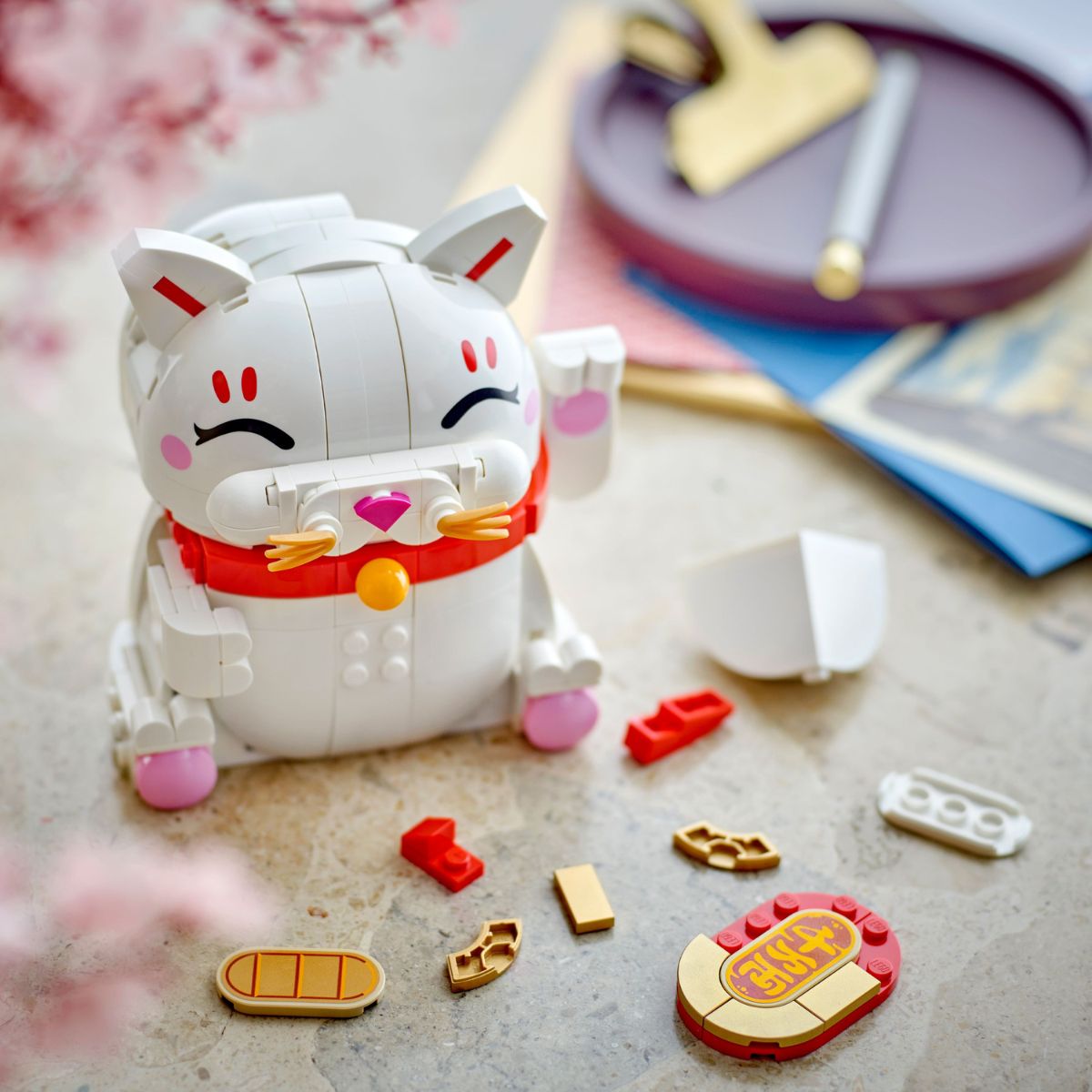 Đồ Chơi Lắp Ráp Mèo Thần Tài LEGO SEASONS AND OCCASIONS 40813 (280 Chi Tiết)