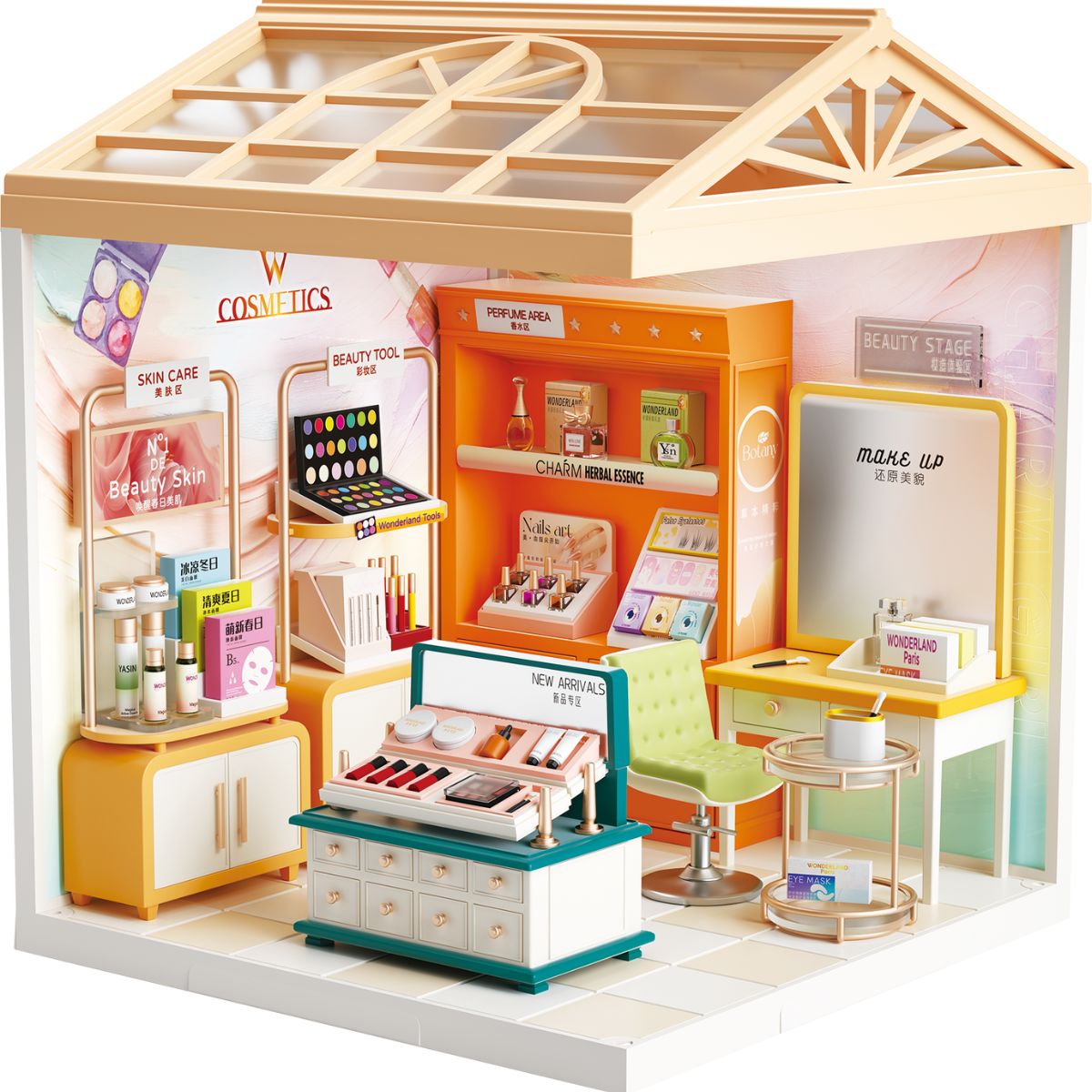 Đồ Chơi Lắp Ráp Mini House - Cửa Hàng Làm Đẹp SWEET HEART SH803