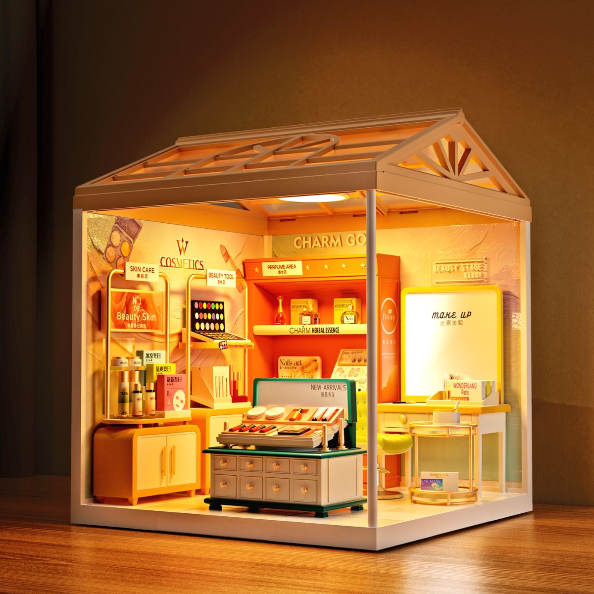 Đồ Chơi Lắp Ráp Mini House - Cửa Hàng Làm Đẹp SWEET HEART SH803