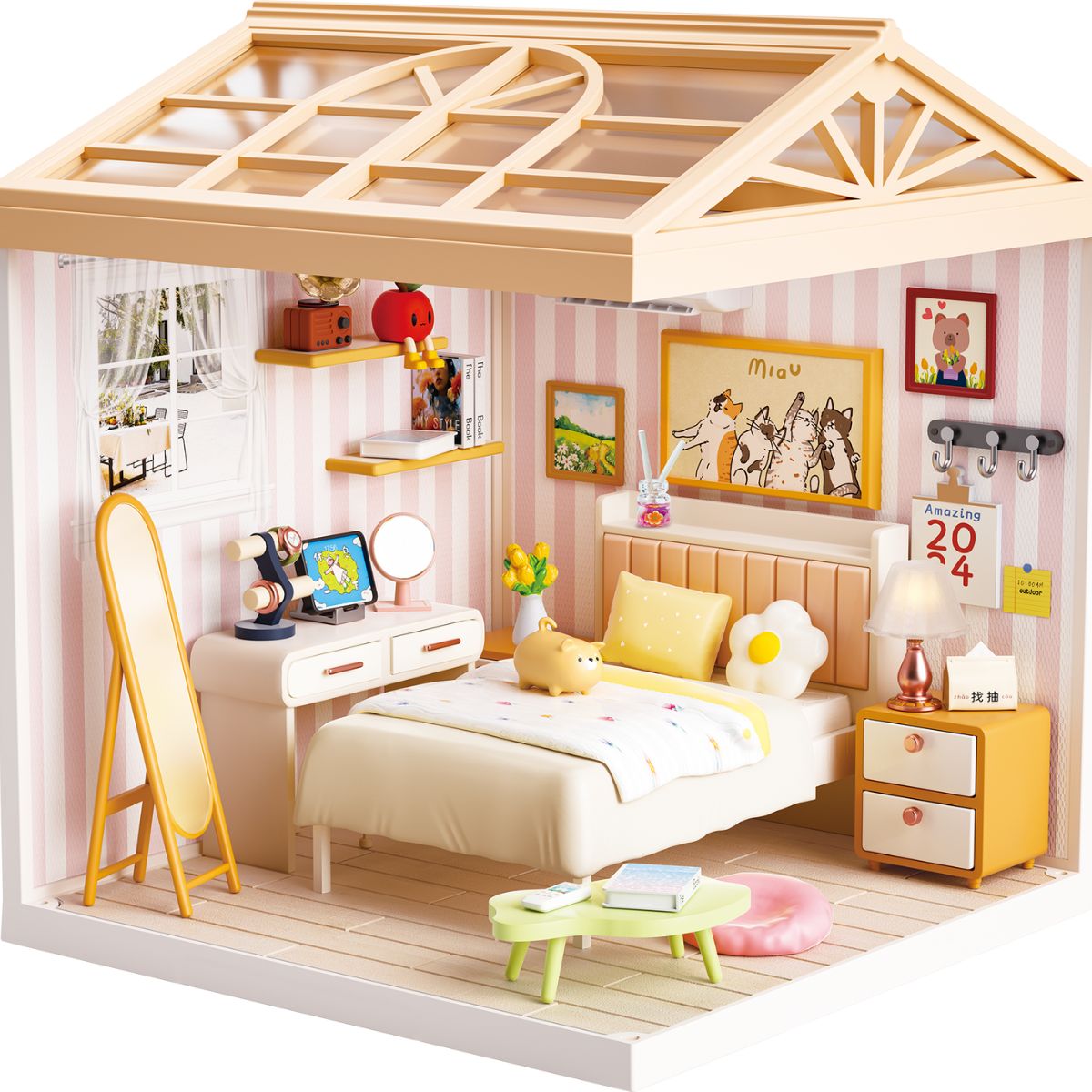 Đồ Chơi Lắp Ráp Mini House - Phòng Ngủ SWEET HEART SH804