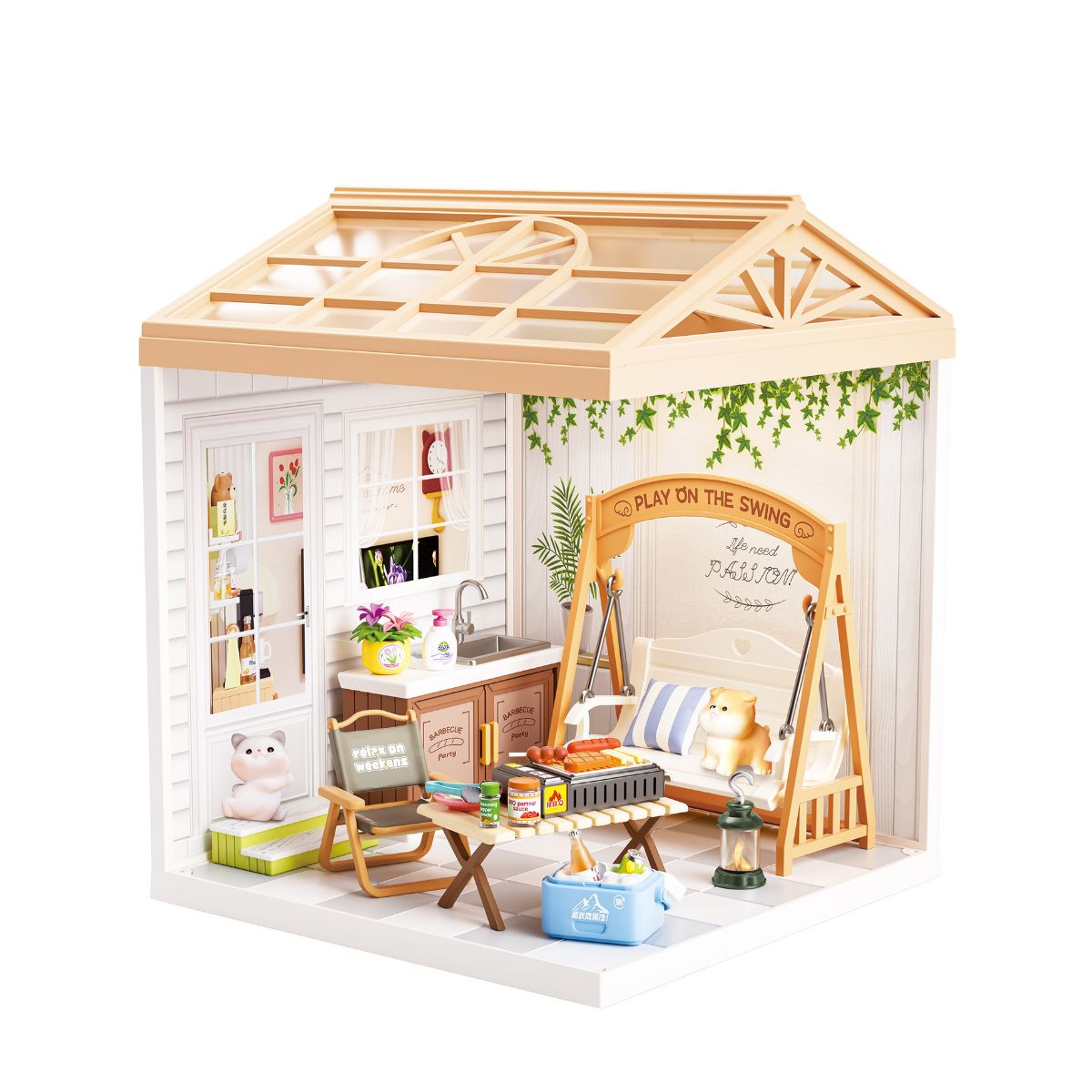 Đồ Chơi Lắp Ráp Mini House - Sân Vườn SWEET HEART SH810