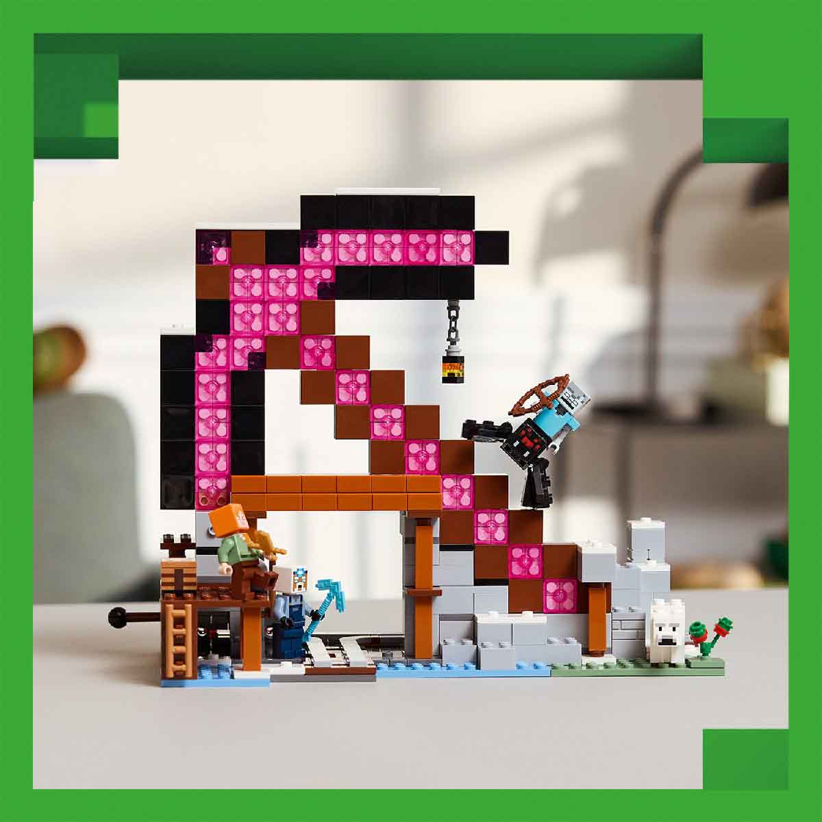 Đồ Chơi Lắp Ráp Mỏ Cúp LEGO MINECRAFT 21277 (530 chi tiết)