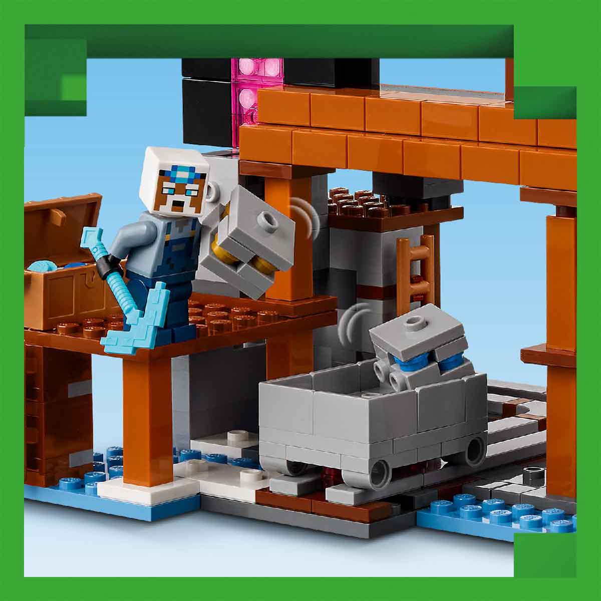 Đồ Chơi Lắp Ráp Mỏ Cúp LEGO MINECRAFT 21277 (530 chi tiết)