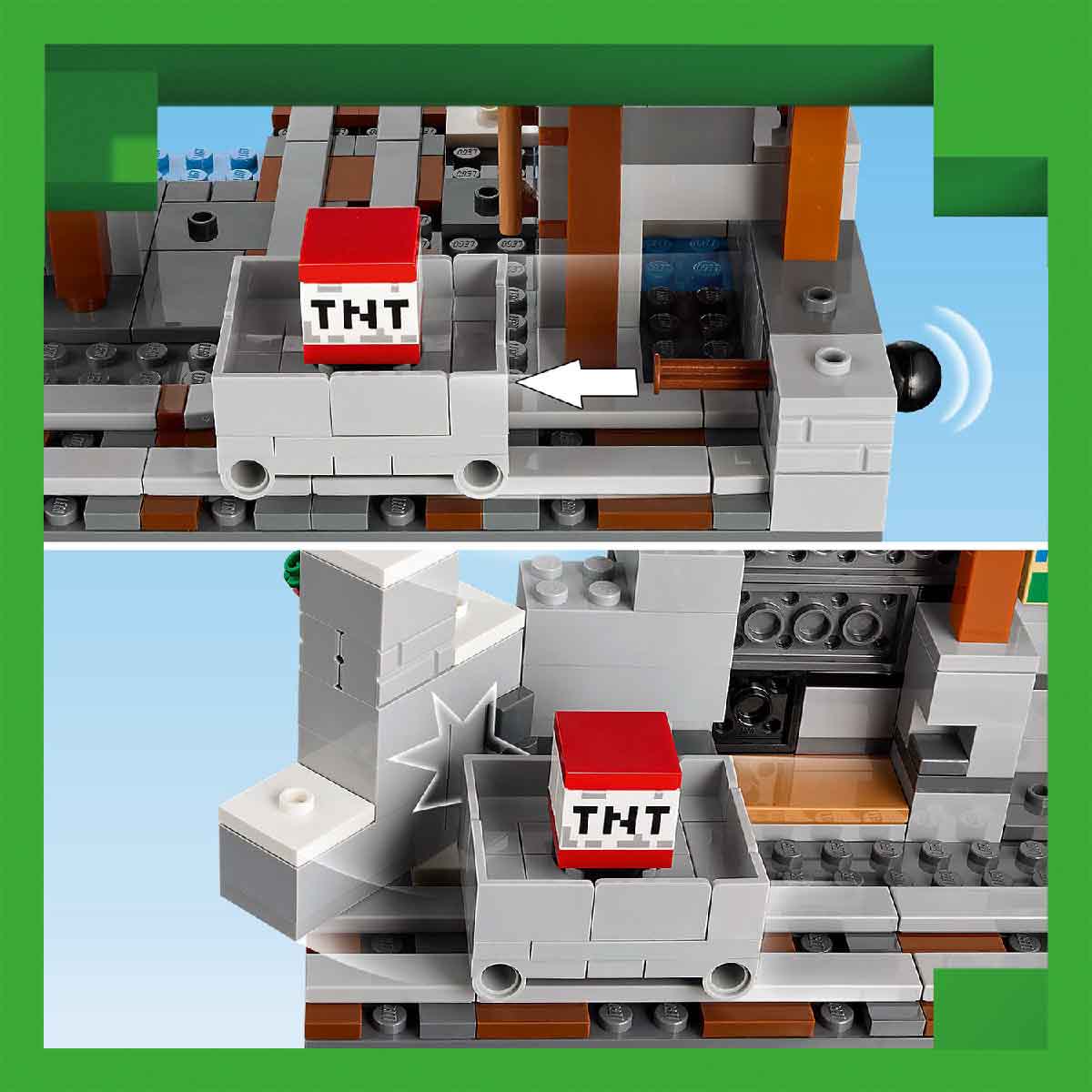 Đồ Chơi Lắp Ráp Mỏ Cúp LEGO MINECRAFT 21277 (530 chi tiết)