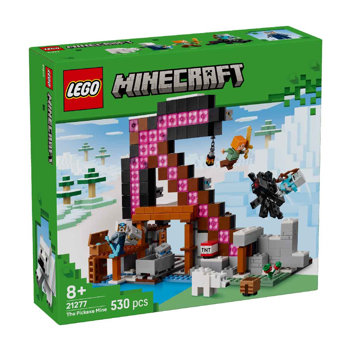 Đồ Chơi Lắp Ráp Mỏ Cúp LEGO MINECRAFT 21277 (530 chi tiết)