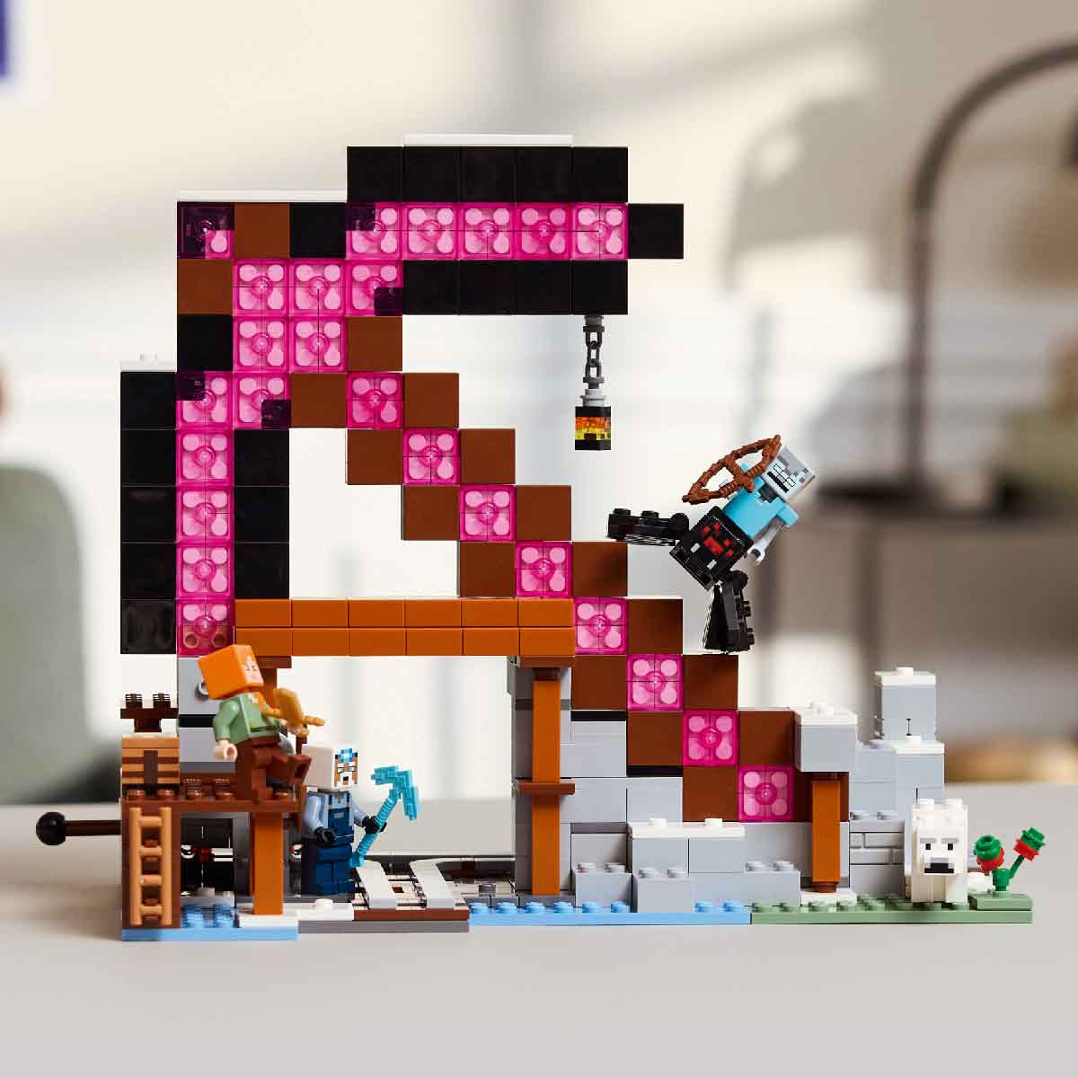 Đồ Chơi Lắp Ráp Mỏ Cúp LEGO MINECRAFT 21277 (530 chi tiết)