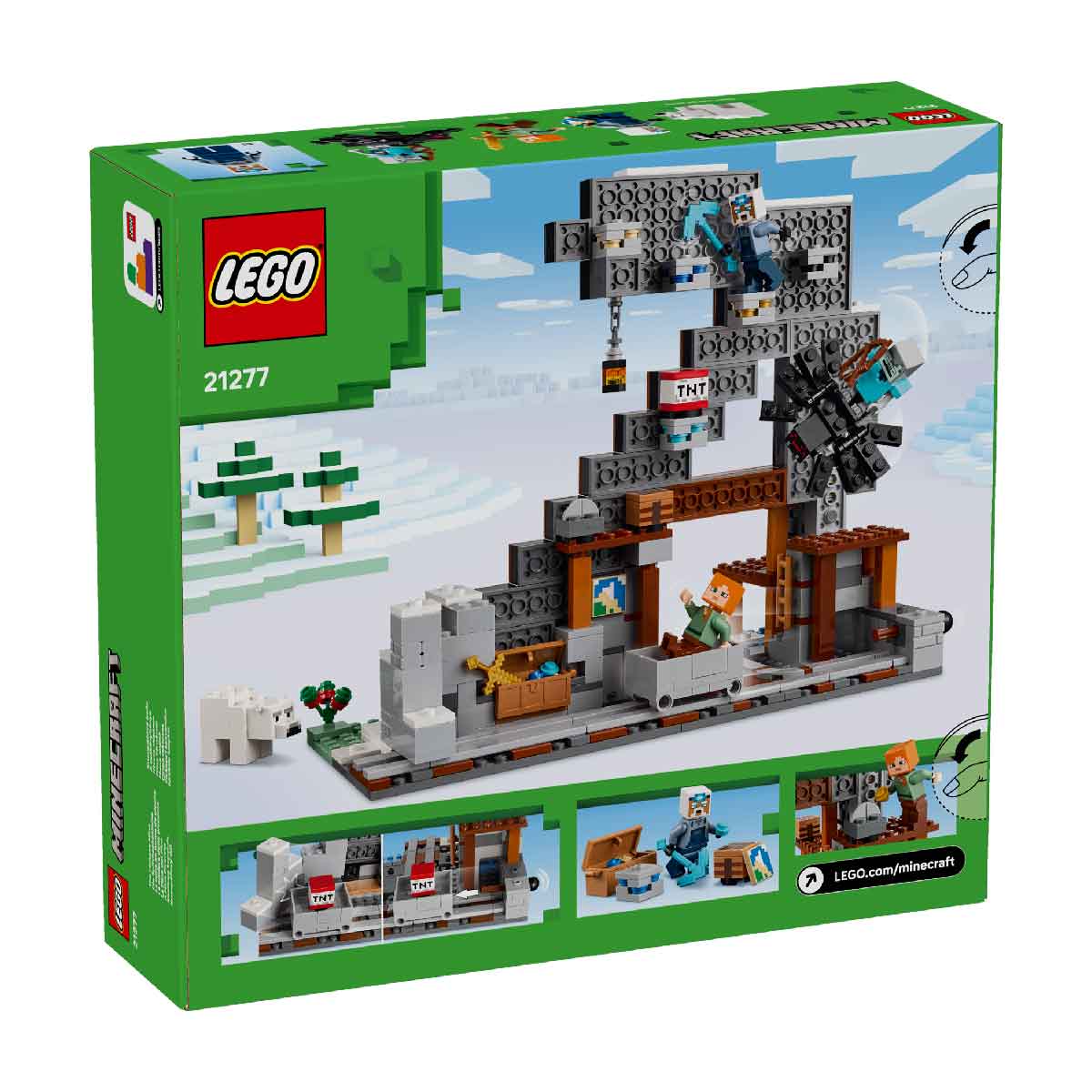 Đồ Chơi Lắp Ráp Mỏ Cúp LEGO MINECRAFT 21277 (530 chi tiết)