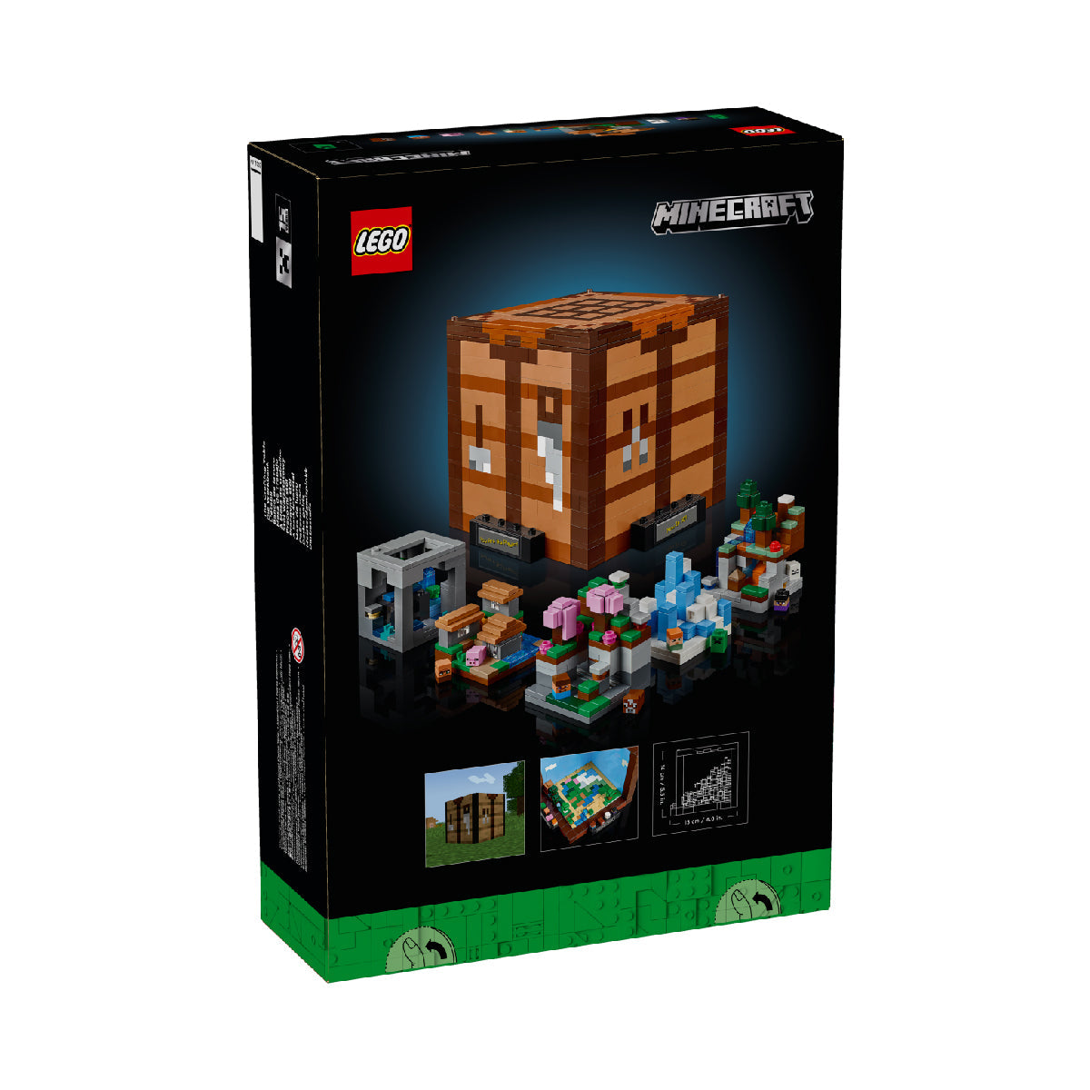 Đồ Chơi Lắp Ráp Mô Hình Khối Hộp Chế Tác LEGO MINECRAFT 21265 (1195 Chi Tiết)