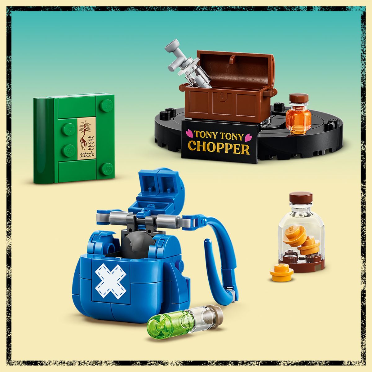 Đồ Chơi Lắp Ráp Mô Hình Nhân Vật Tony Tony Chopper LEGO ONE PIECE 75643-LG (577 Chi Tiết)