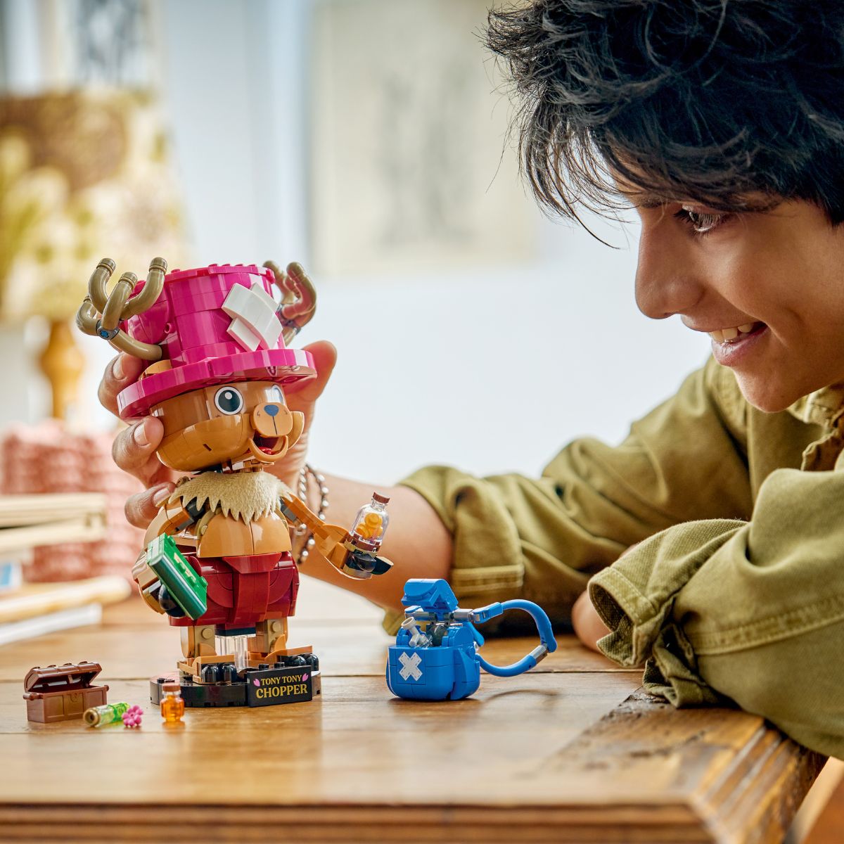 Đồ Chơi Lắp Ráp Mô Hình Nhân Vật Tony Tony Chopper LEGO ONE PIECE 75643-LG (577 Chi Tiết)