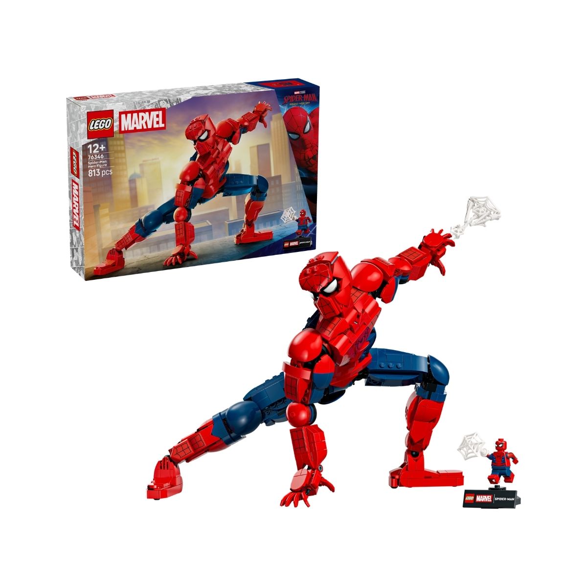 Đồ Chơi Lắp Ráp Mô Hình Spider-Man Và Cuộc Phiêu Lưu Thú Vị LEGO SUPERHEROES 76346 (813 chi tiết)