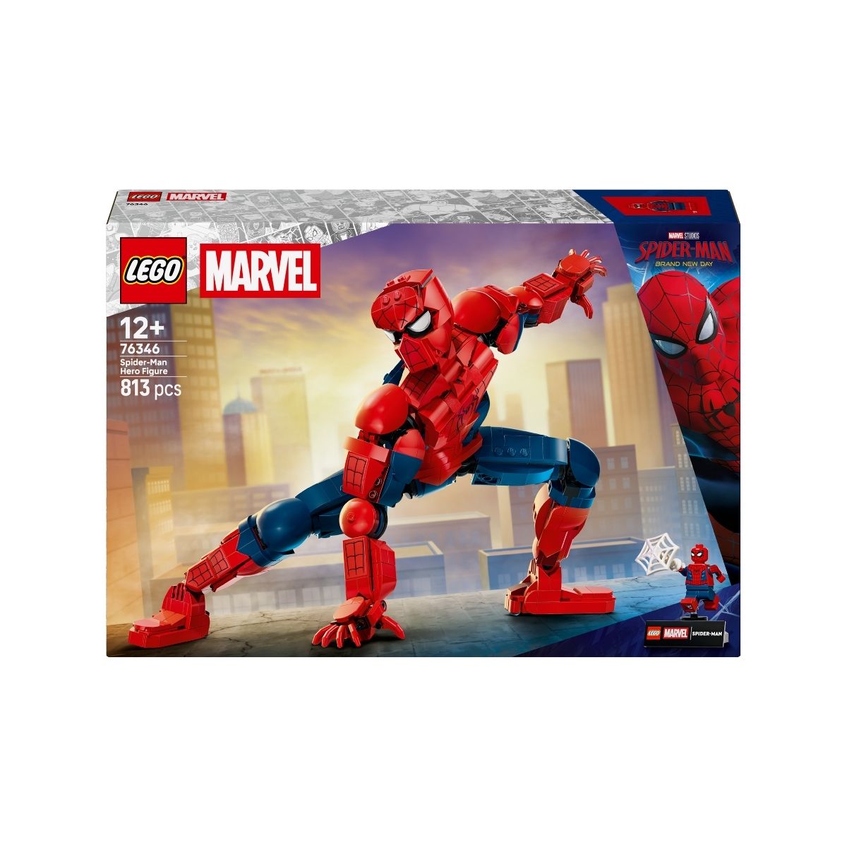 Đồ Chơi Lắp Ráp Mô Hình Spider-Man Và Cuộc Phiêu Lưu Thú Vị LEGO SUPERHEROES 76346 (813 chi tiết)