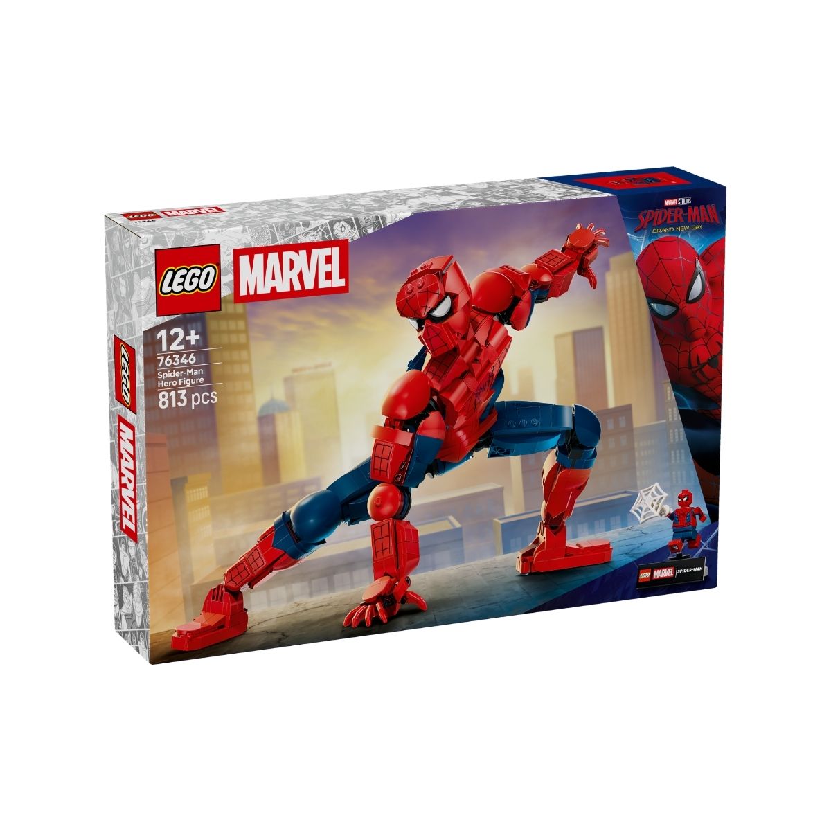 Đồ Chơi Lắp Ráp Mô Hình Spider-Man Và Cuộc Phiêu Lưu Thú Vị LEGO SUPERHEROES 76346 (813 chi tiết)