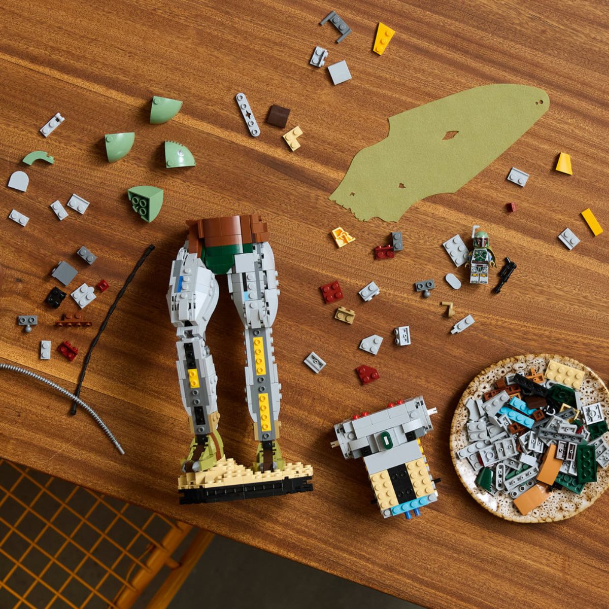 Đồ Chơi Lắp Ráp Mô Hình Thợ Săn Tiền Thưởng Boba Fett LEGO STAR WARS 75455 (1544 Chi Tiết)
