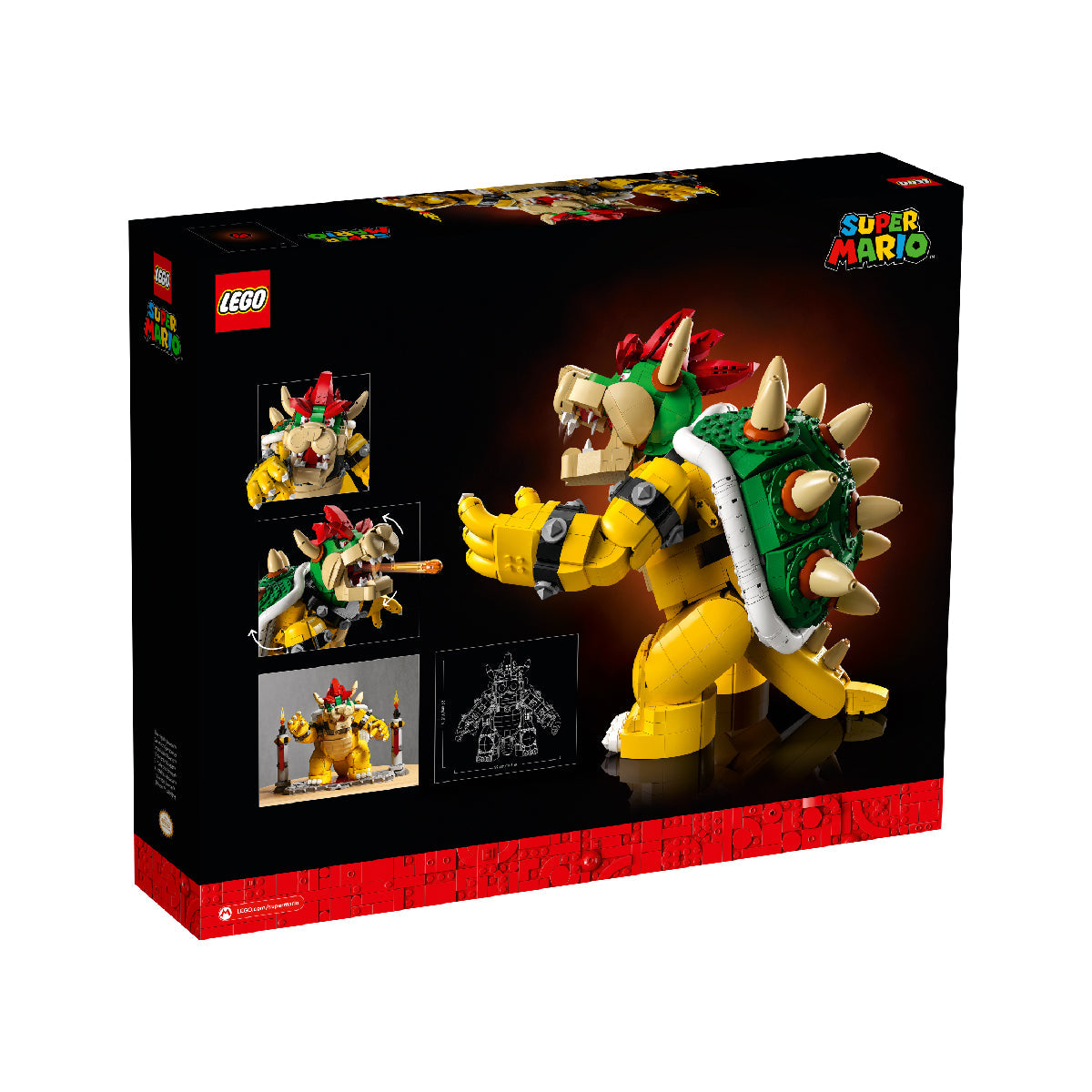 Đồ Chơi Lắp Ráp Mô Hình Thủ Lĩnh Tộc Rùa Bowser™ Lego Super Mario 71411 (2807 chi tiết)