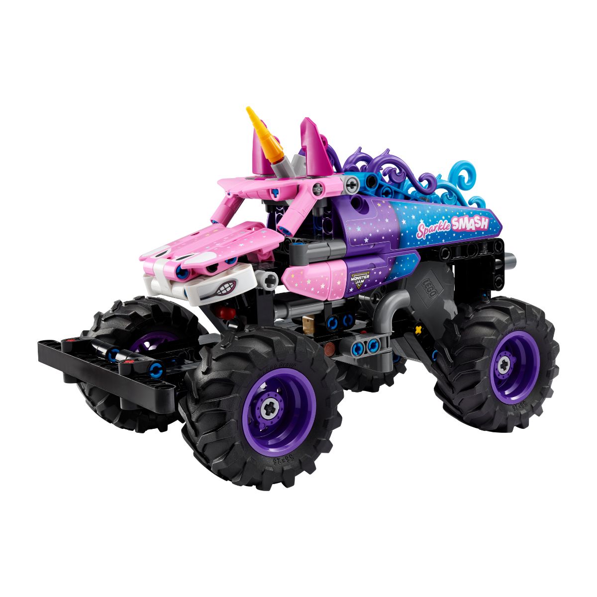 Đồ Chơi Lắp Ráp Monster Jam™ Sparkle Smash™ LEGO TECHNIC 42220 (243 chi tiết)