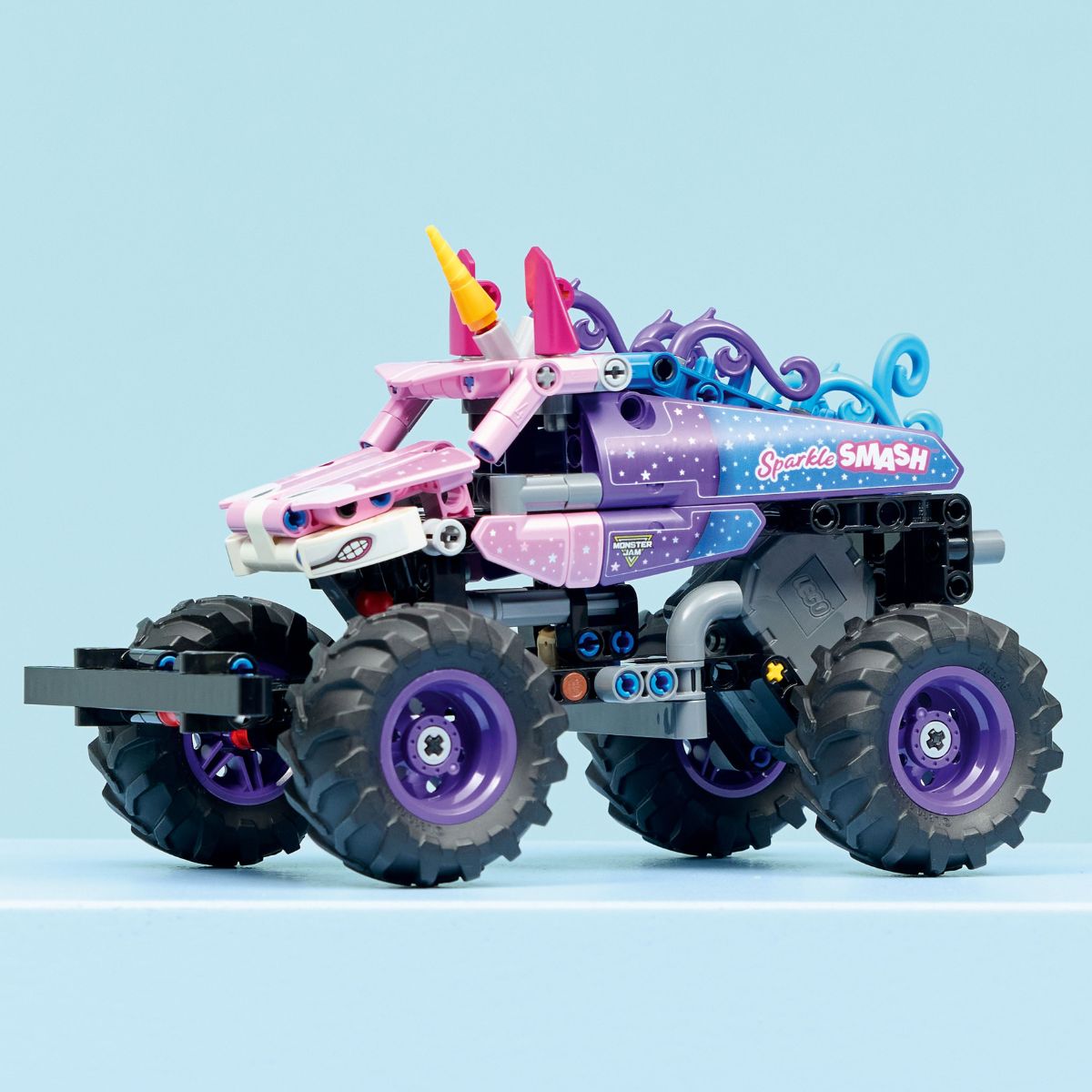 Đồ Chơi Lắp Ráp Monster Jam™ Sparkle Smash™ LEGO TECHNIC 42220 (243 chi tiết)