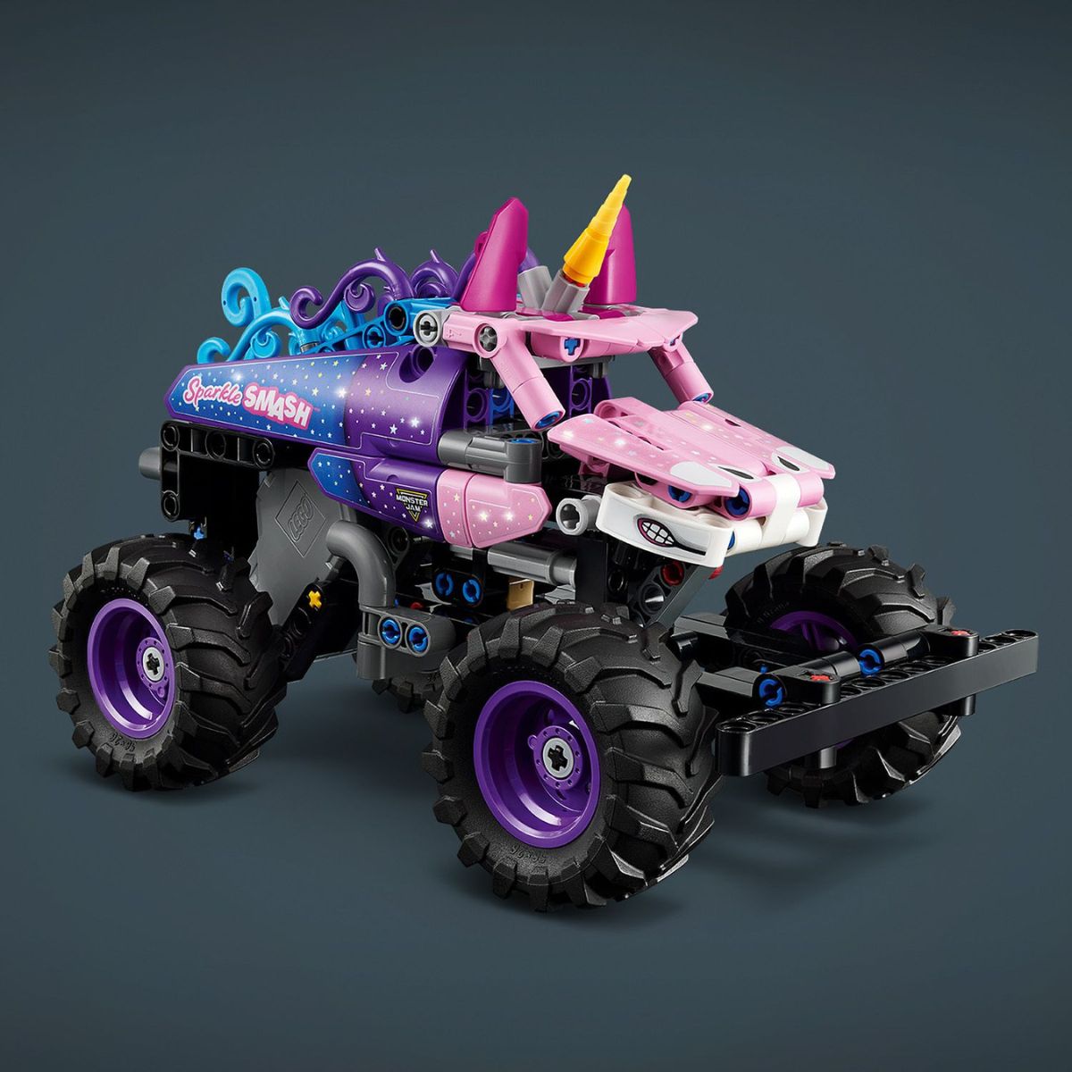 Đồ Chơi Lắp Ráp Monster Jam™ Sparkle Smash™ LEGO TECHNIC 42220 (243 chi tiết)