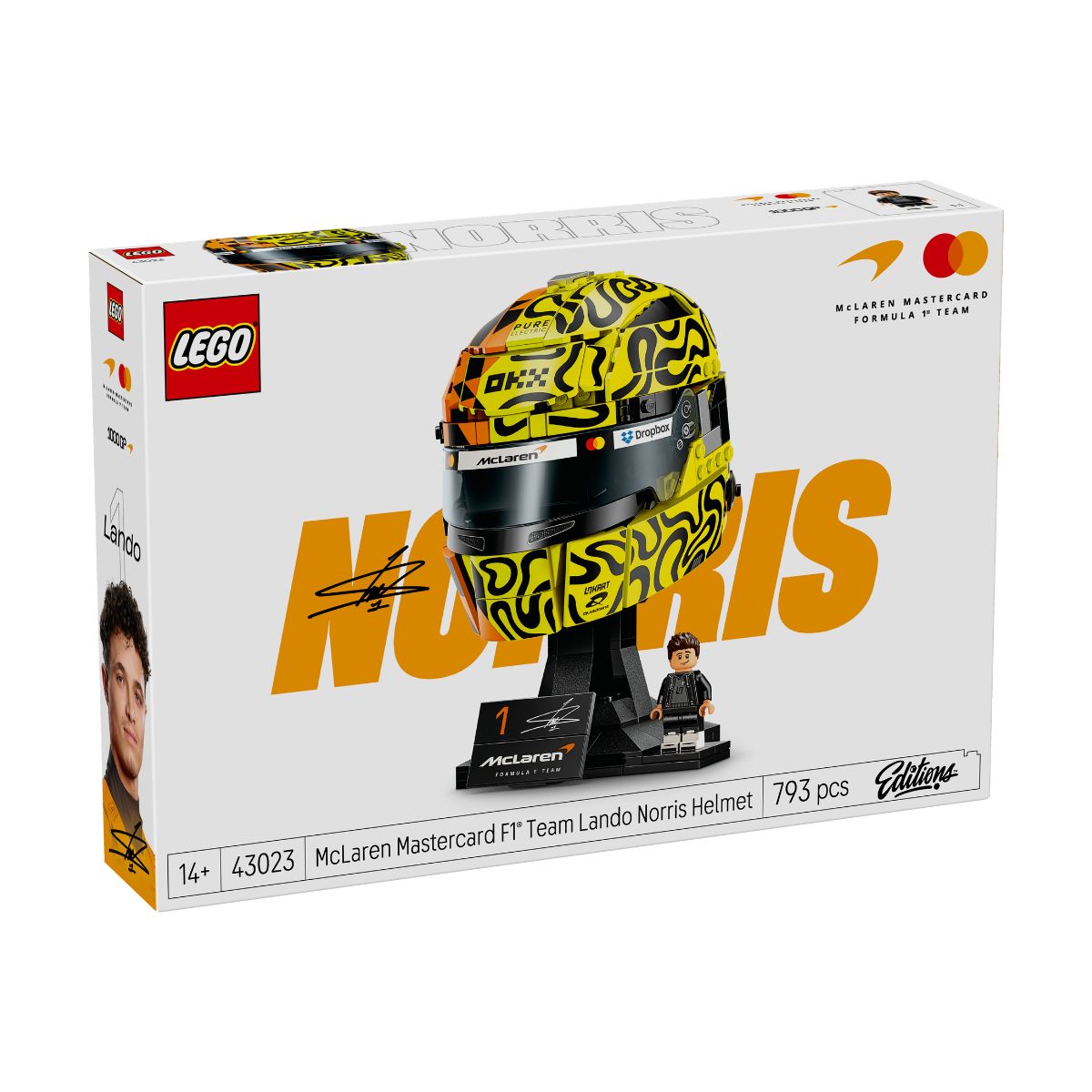 Đồ Chơi Lắp Ráp Mũ Bảo Hiểm Đội F1 LEGO EDITIONS VEHICLES 43023 (793 Chi Tiết)