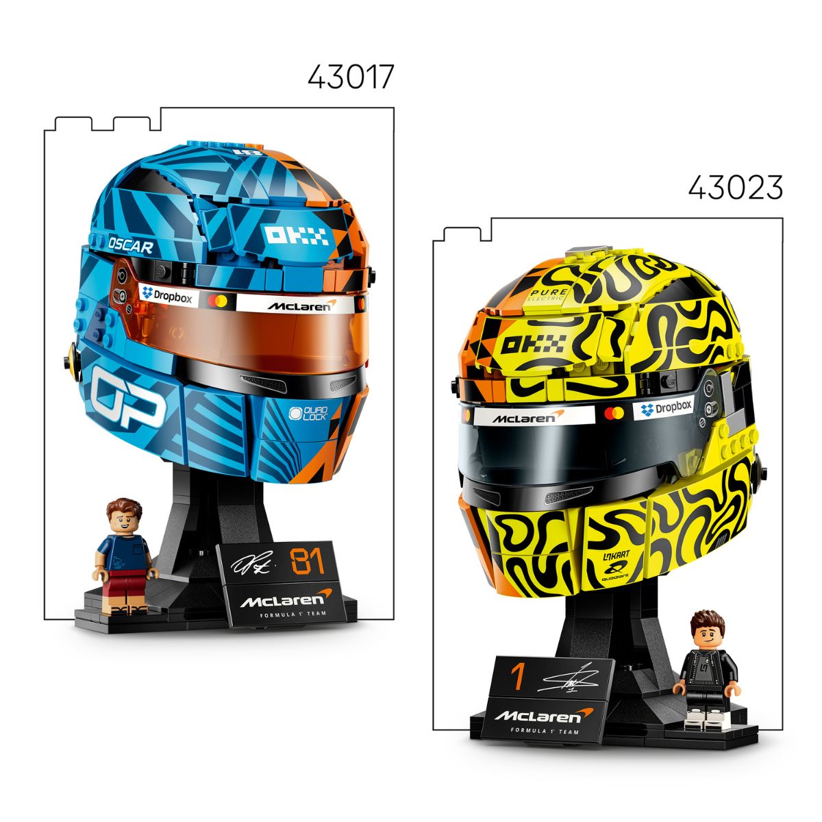 Đồ Chơi Lắp Ráp Mũ Bảo Hiểm Đội F1 LEGO EDITIONS VEHICLES 43023 (793 Chi Tiết)