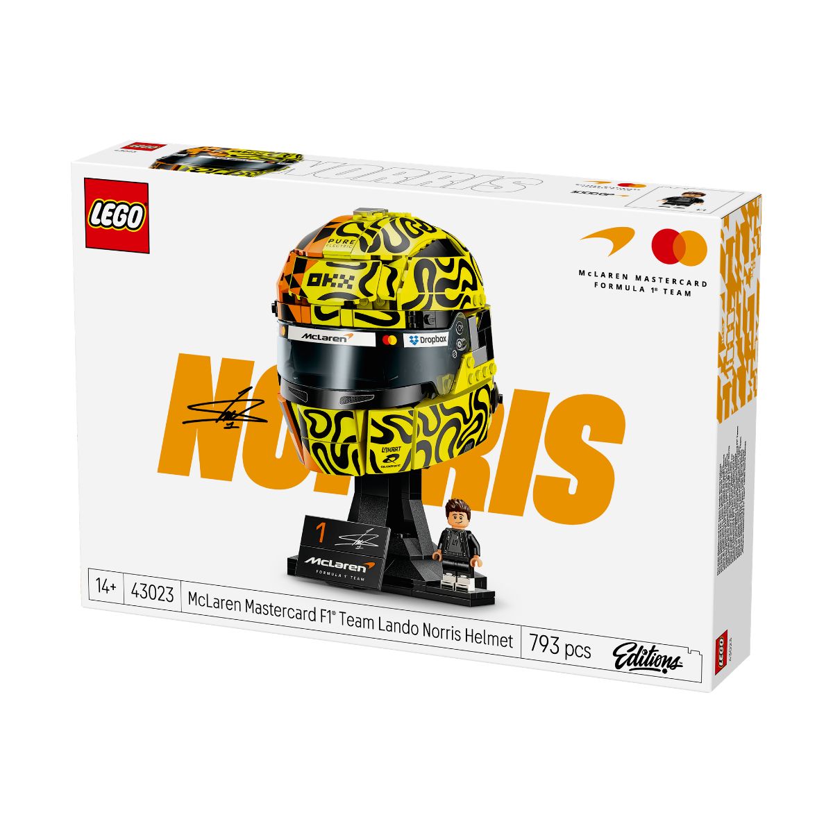 Đồ Chơi Lắp Ráp Mũ Bảo Hiểm Đội F1 LEGO EDITIONS VEHICLES 43023 (793 Chi Tiết)