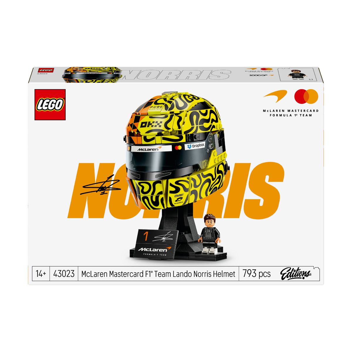 Đồ Chơi Lắp Ráp Mũ Bảo Hiểm Đội F1 LEGO EDITIONS VEHICLES 43023 (793 Chi Tiết)
