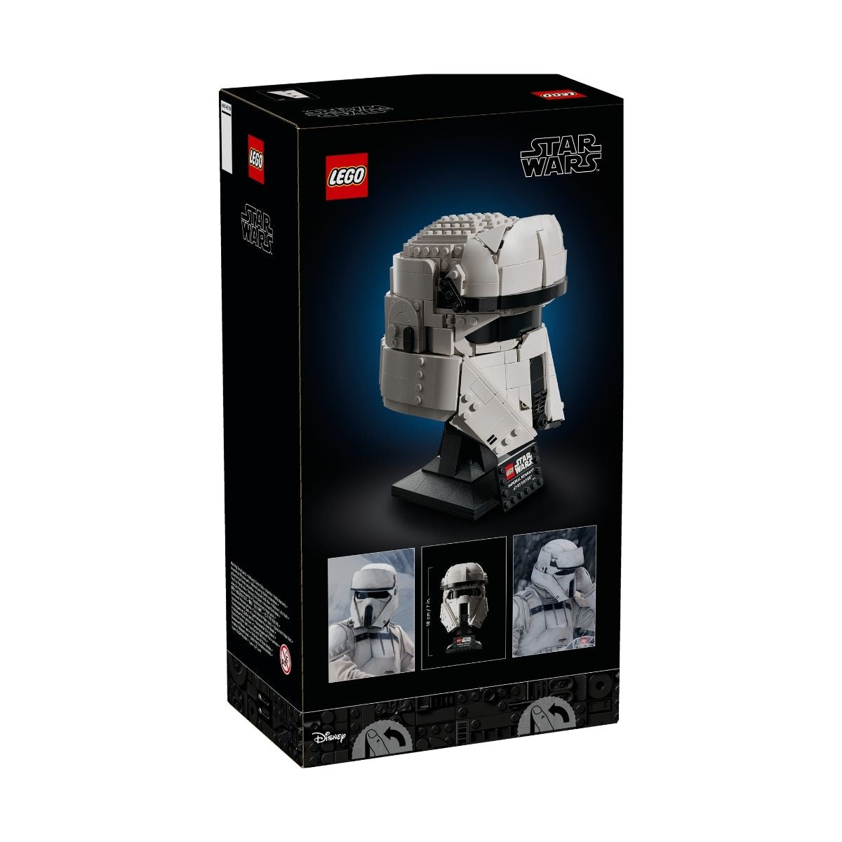 Đồ Chơi Lắp Ráp Mũ Giáp Phi Công AT-RT LEGO STAR WARS 75458 (775 chi tiết)