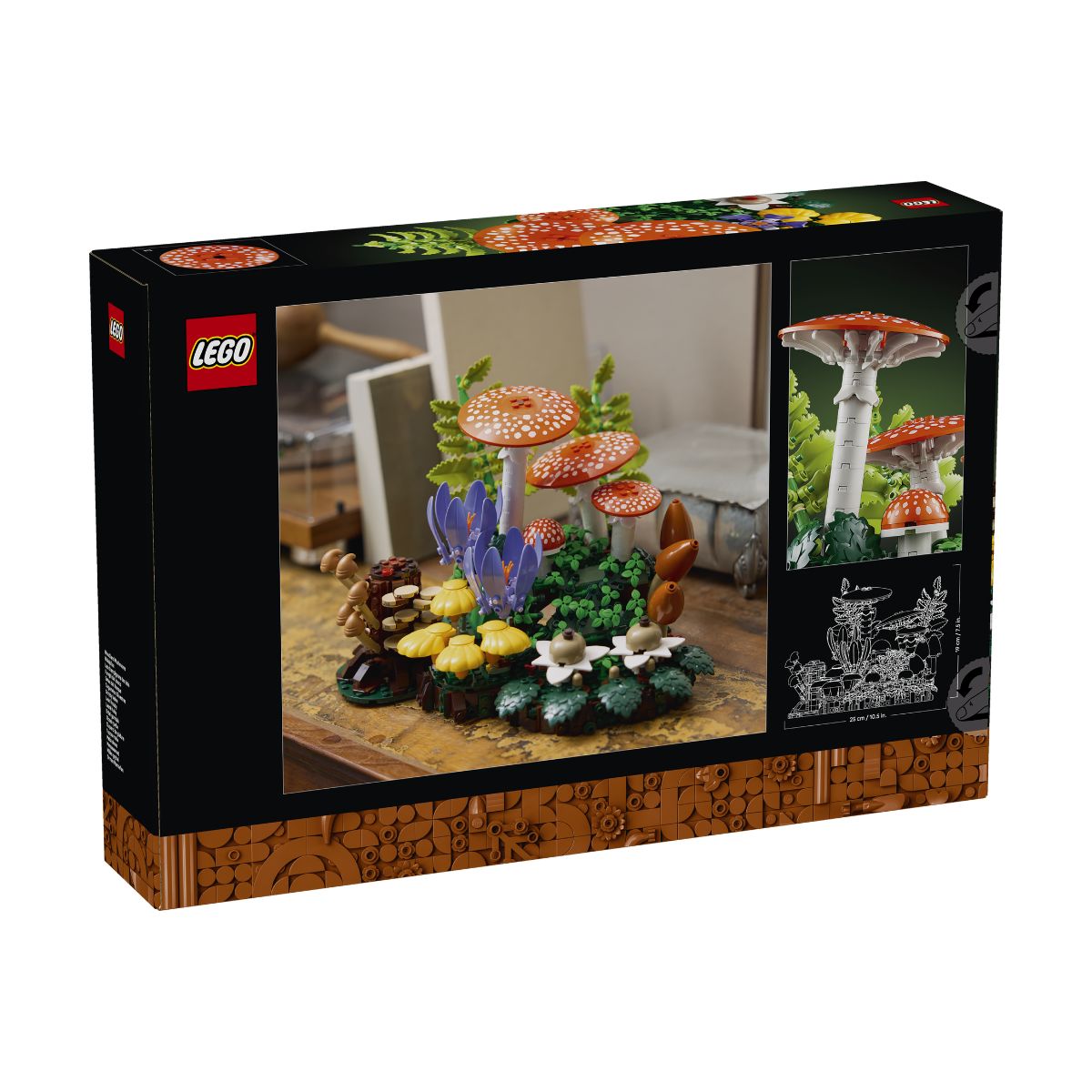 Đồ Chơi Lắp Ráp Nấm Rừng Xinh Xắn LEGO BOTANICALS 11505 (806 chi tiết)