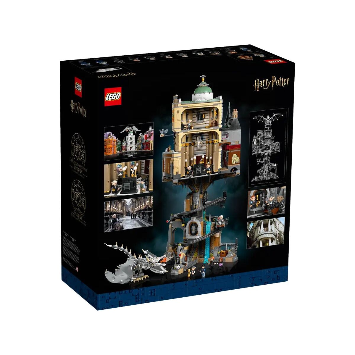 Đồ Chơi Lắp Ráp Ngân Hàng Gringotts™ LEGO HARRY POTTER 76417 (4801 chi tiết)