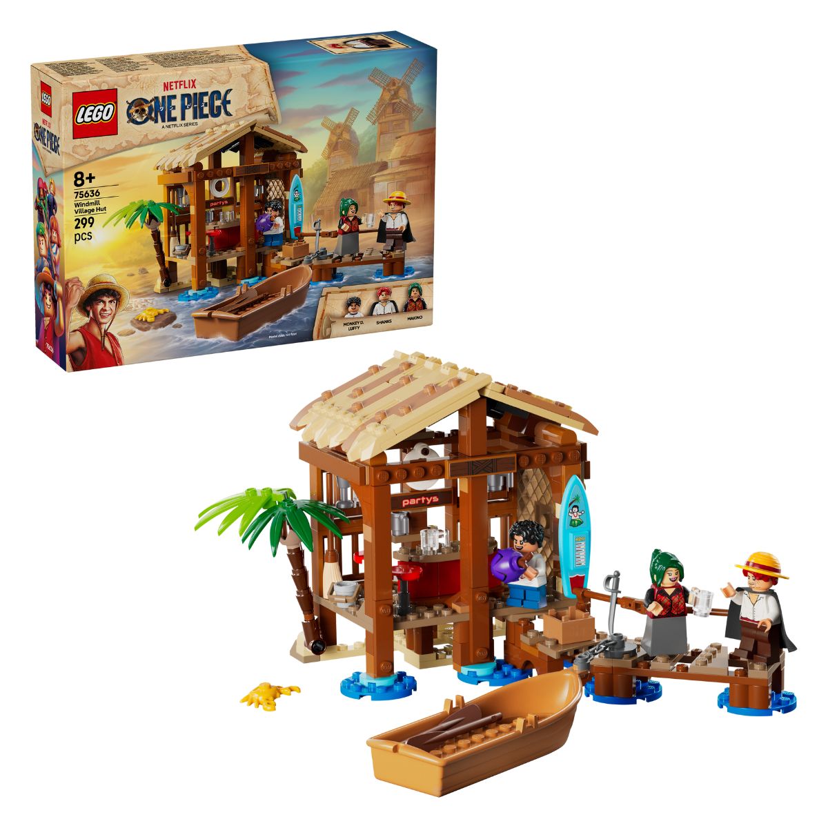 Đồ Chơi Lắp Ráp Ngôi Làng Cối Xay Gió LEGO ONE PIECE 75636