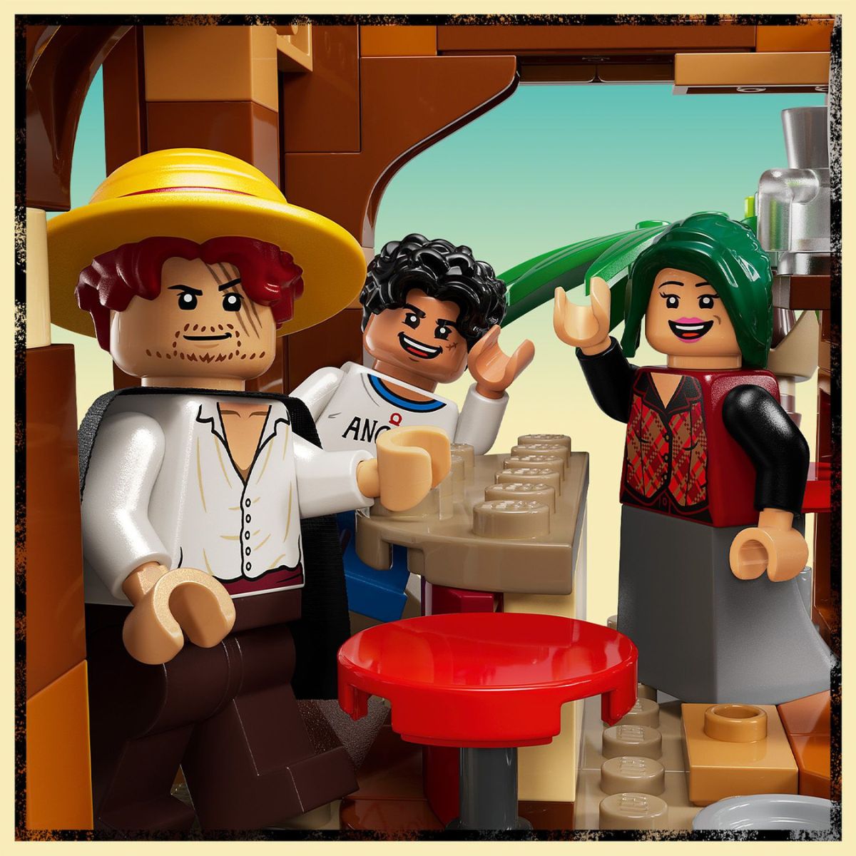 Đồ Chơi Lắp Ráp Ngôi Làng Cối Xay Gió LEGO ONE PIECE 75636