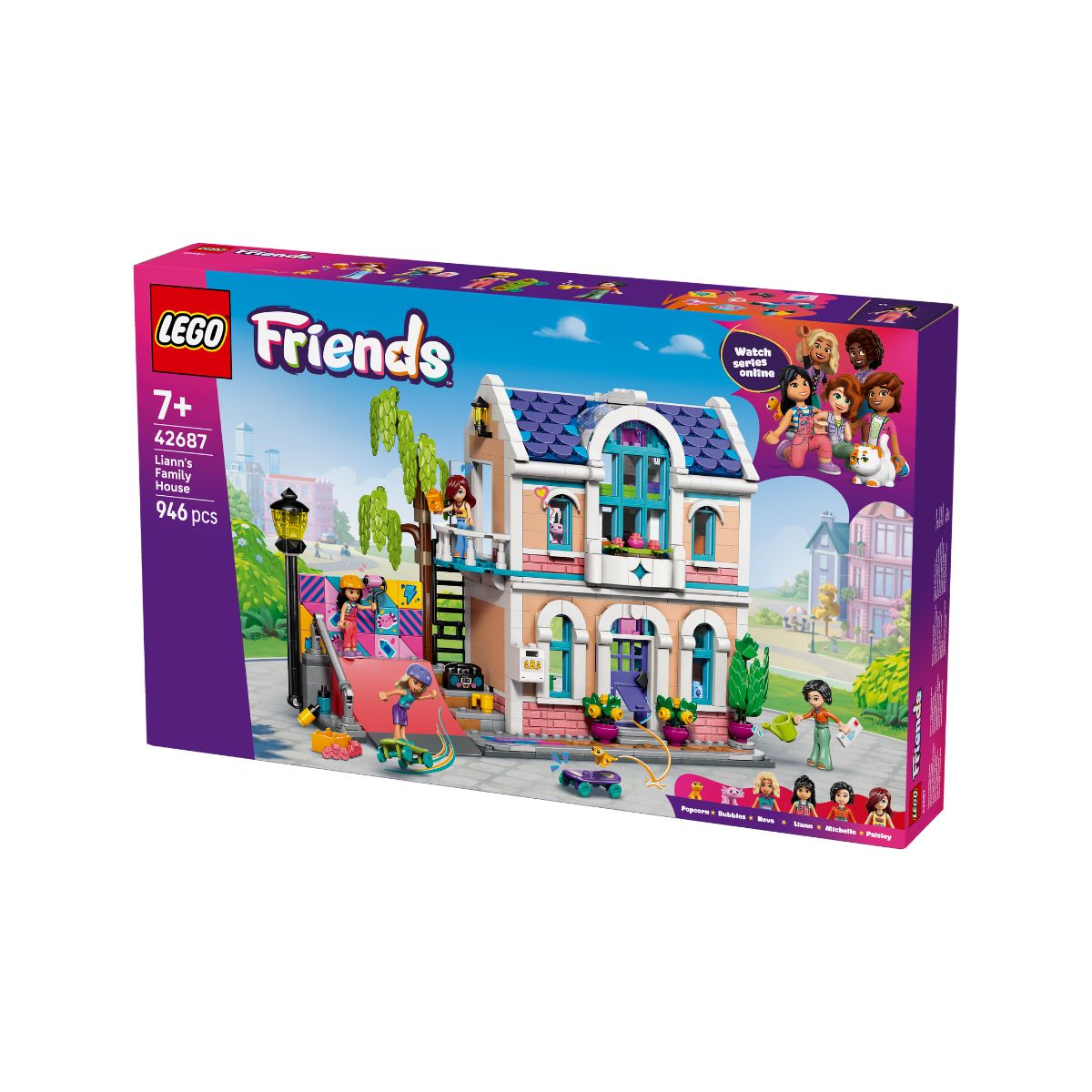 Đồ Chơi Lắp Ráp Ngôi Nhà Của Gia Đình Liann LEGO FRIENDS 42687 (946 chi tiết)