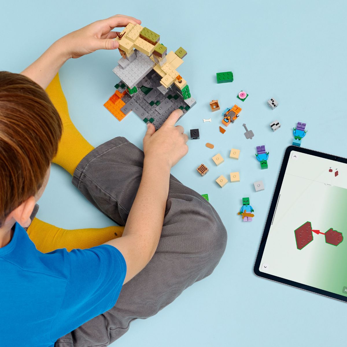 Đồ Chơi Lắp Ráp Ngục Zombie LEGO MINECRAFT 21587 (284 chi tiết)