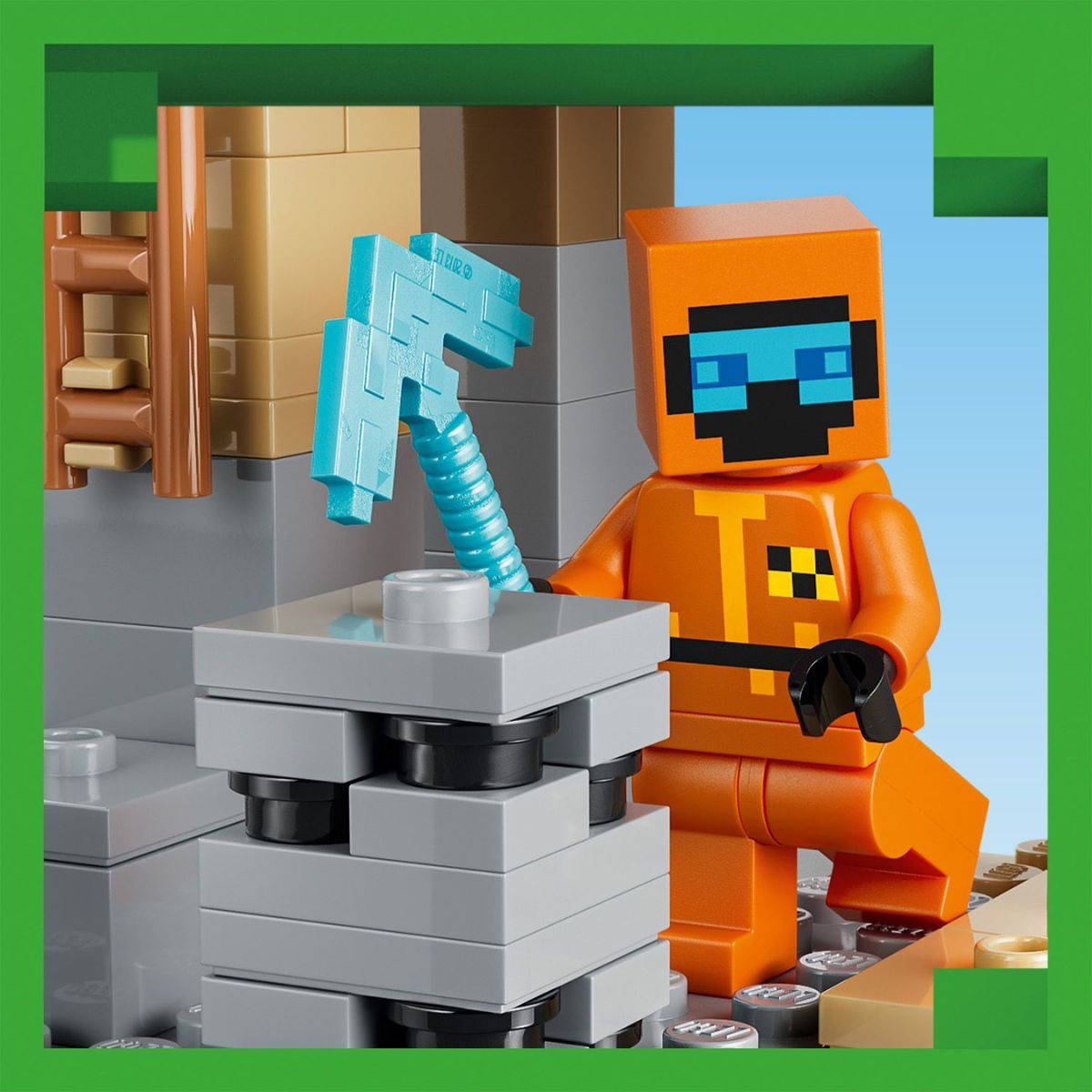 Đồ Chơi Lắp Ráp Ngục Zombie LEGO MINECRAFT 21587 (284 chi tiết)