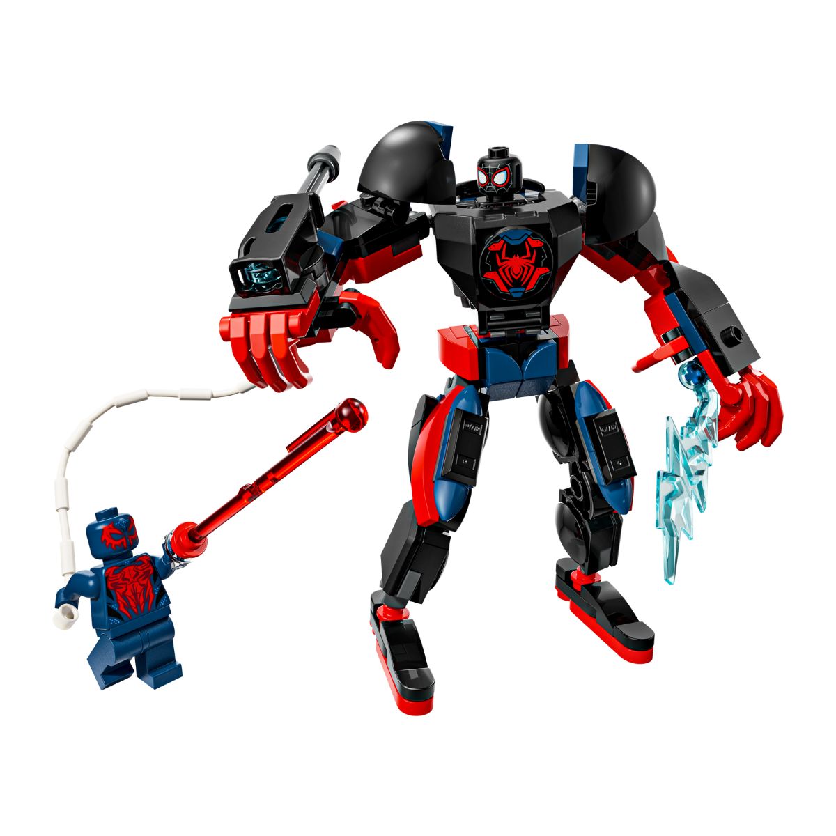 Đồ Chơi Lắp Ráp Người Máy Miles Morales Và Spider-Man 2099 LEGO SUPERHEROES 76337 (135 chi tiết)