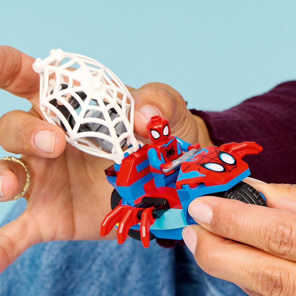 Đồ Chơi Lắp Ráp Người Nhện Đối Đầu Rhino LEGO SPIDEY 11206 (61 Chi Tiết)
