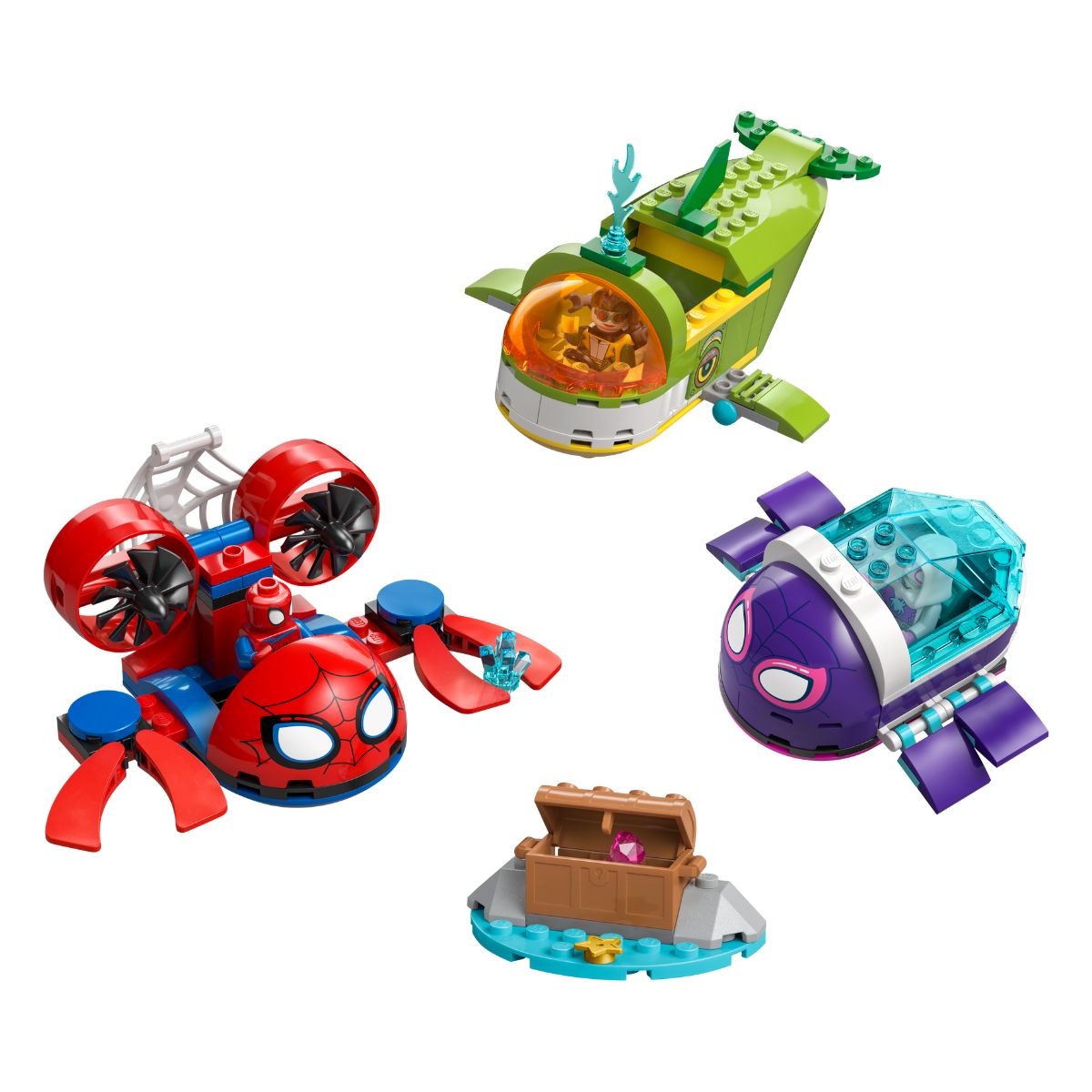 Đồ Chơi Lắp Ráp Người Nhện Và Phương Tiện Dưới Nước LEGO SPIDEY 11207 (154 chi tiết)
