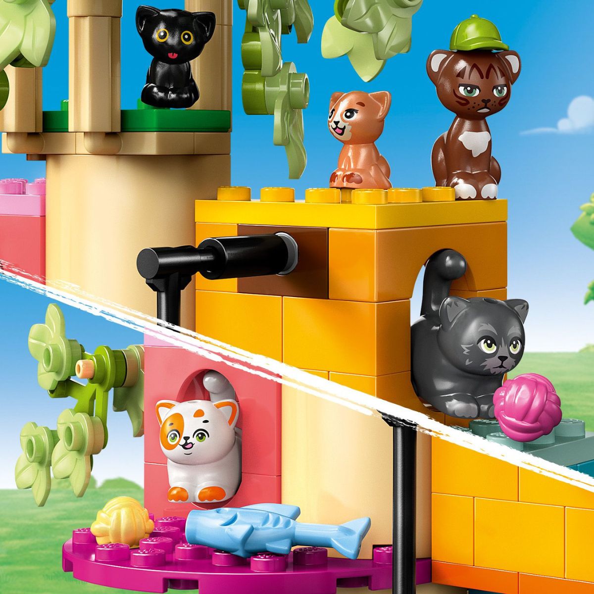 Đồ Chơi Lắp Ráp Nhà Cây Và Bữa Tiệc Sinh Nhật Mèo Con LEGO FRIENDS 42666 (321 chi tiết)