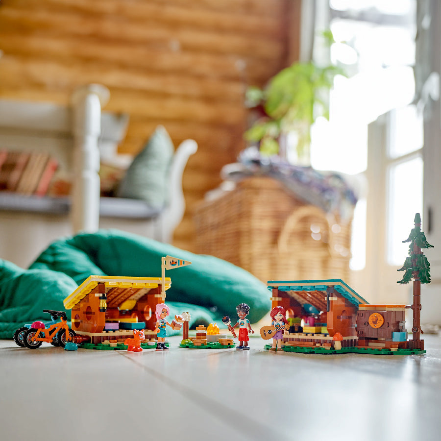 Đồ Chơi Lắp Ráp Nhà Gỗ Cắm Trại LEGO FRIENDS 42624 (437 chi tiết)