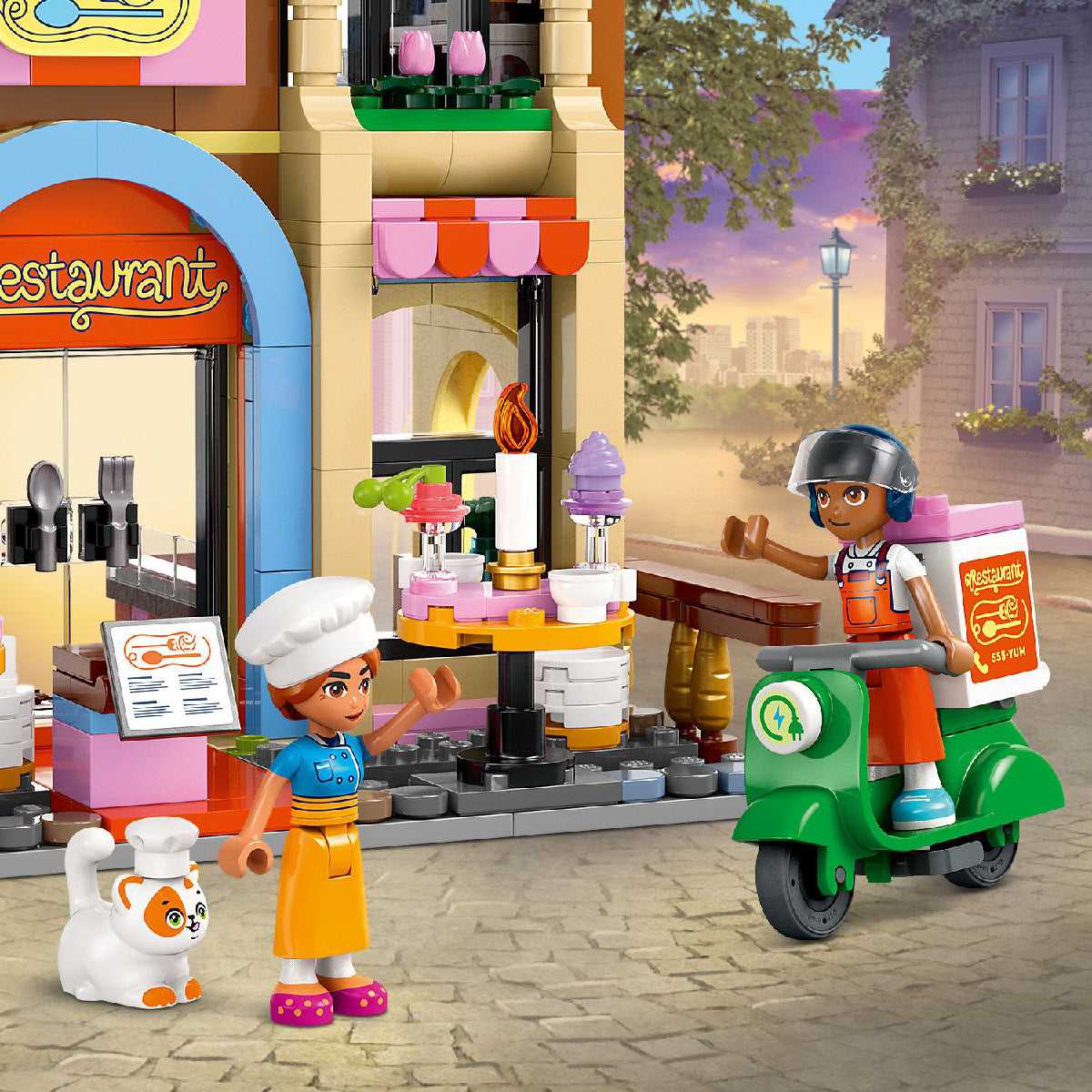 Đồ Chơi Lắp Ráp Nhà Hàng Và Trường Dạy Nấu Ăn LEGO FRIENDS 42655