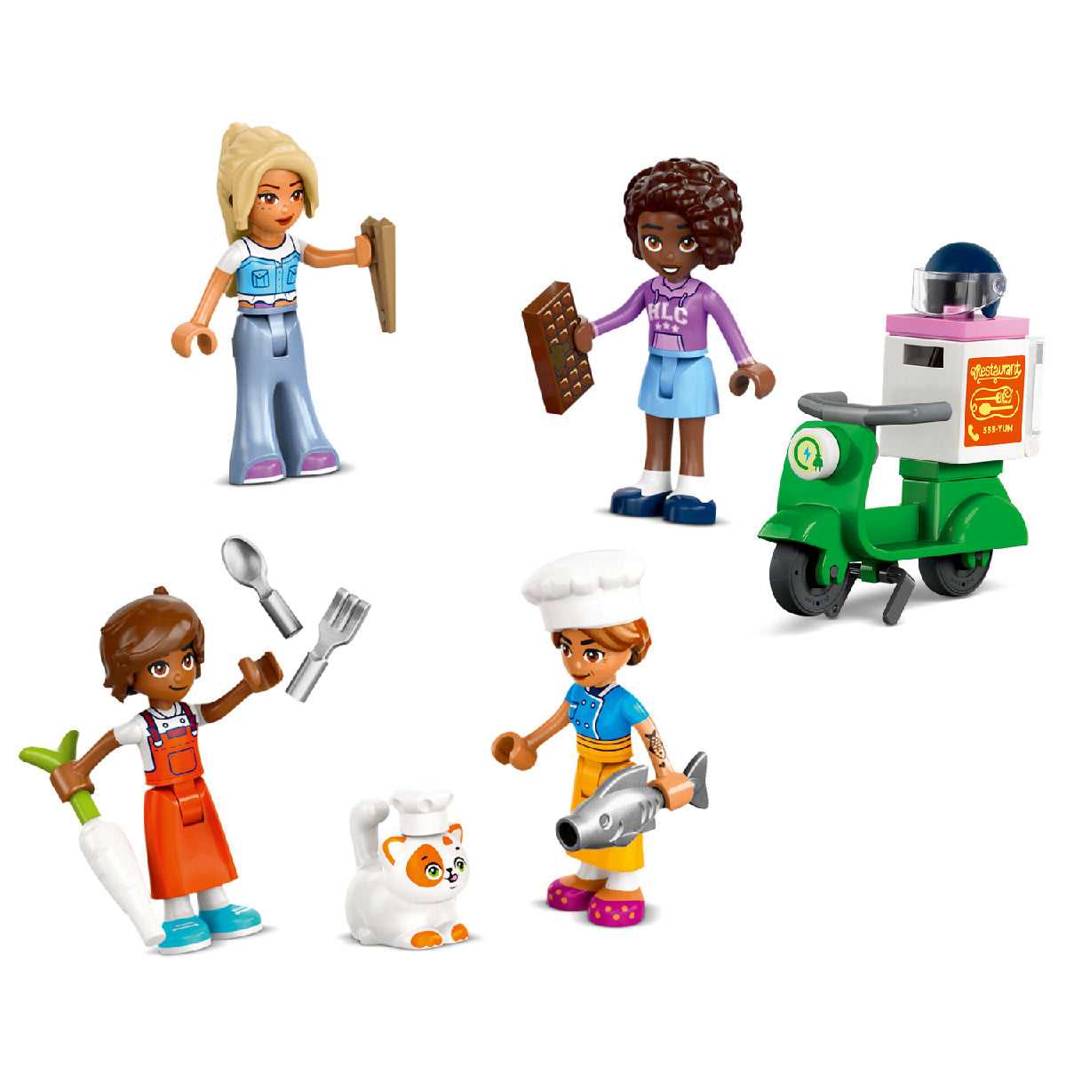 Đồ Chơi Lắp Ráp Nhà Hàng Và Trường Dạy Nấu Ăn LEGO FRIENDS 42655