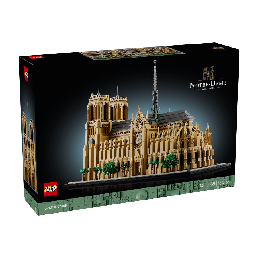 Đồ Chơi Lắp Ráp Nhà Thờ Đức Bà Paris LEGO ARCHITECTURE 21061 (4383 chi tiết)