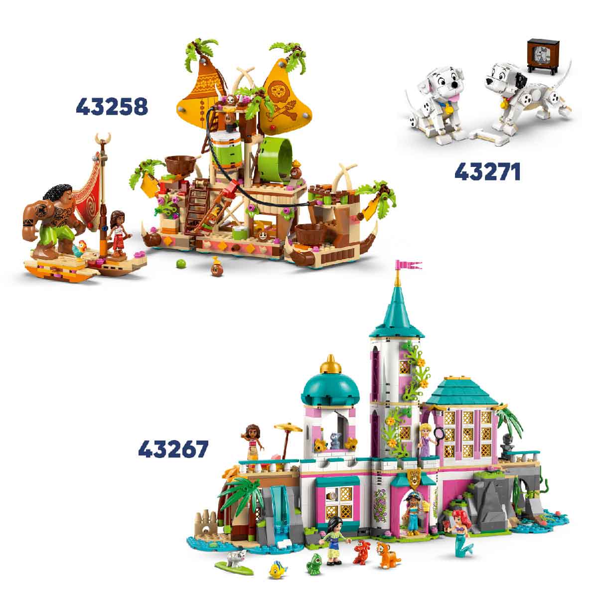 Đồ Chơi Lắp Ráp Nhân Vật Angel LEGO DISNEY PRINCESS 43257 (784 chi tiết)