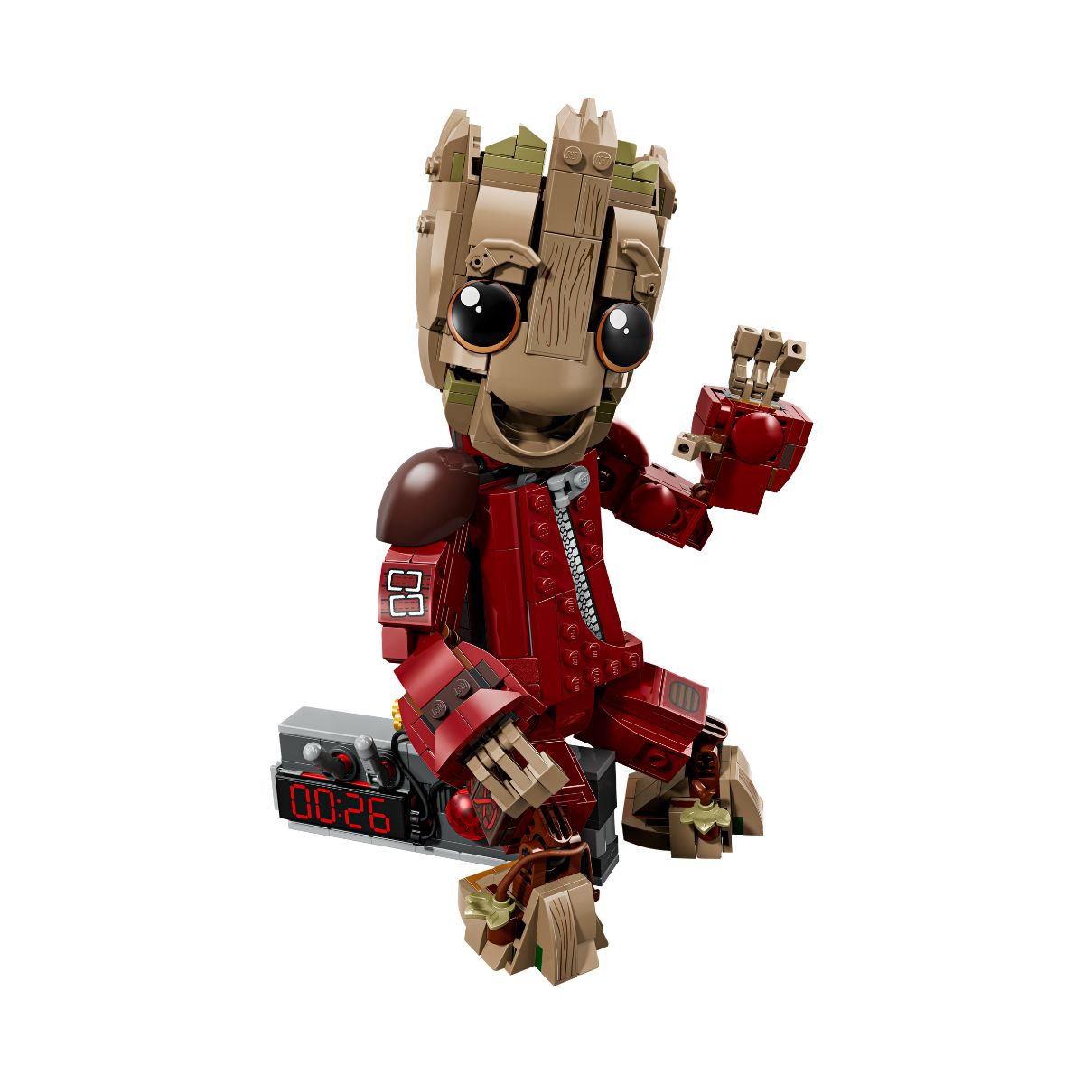 Đồ Chơi Lắp Ráp Nhân Vật Groot Kinh Điển LEGO SUPERHEROES 76341 (604 chi tiết)